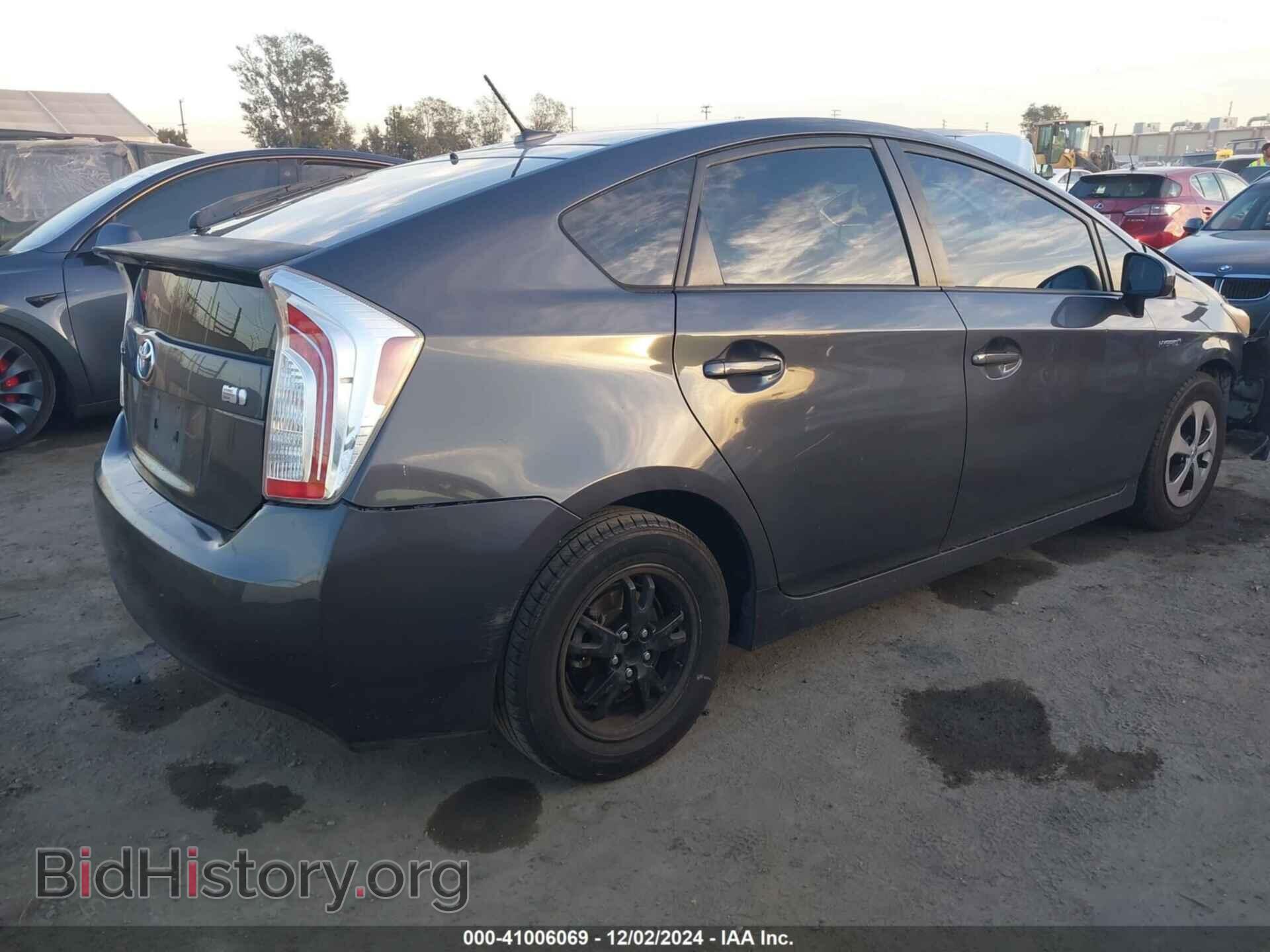 2012 TOYOTA PRIUS - VIN: JTDKN3DU3C1548985 - Фото 4