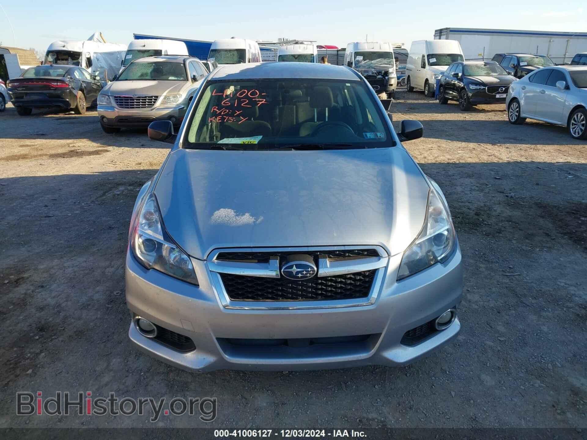 2014 SUBARU LEGACY - VIN: 4S3BMBA60E3015308 - Фото 12