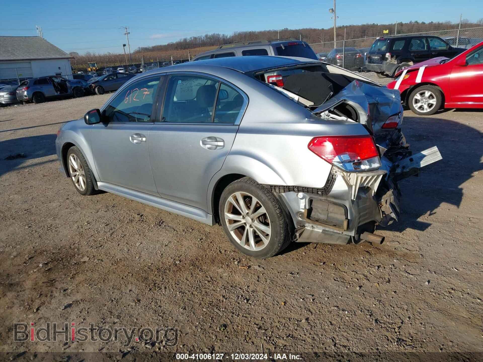 2014 SUBARU LEGACY - VIN: 4S3BMBA60E3015308 - Фото 3