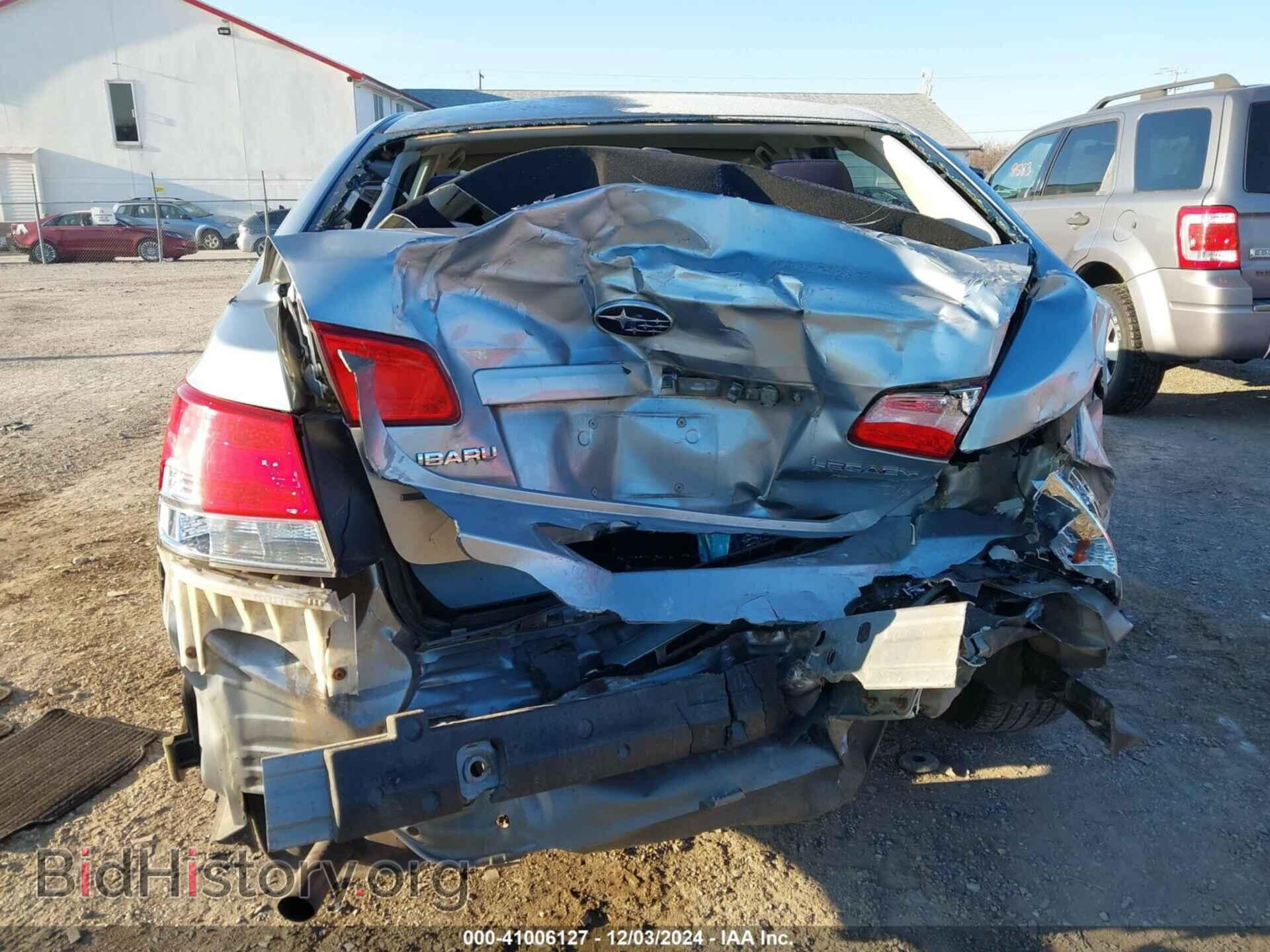 2014 SUBARU LEGACY - VIN: 4S3BMBA60E3015308 - Фото 6