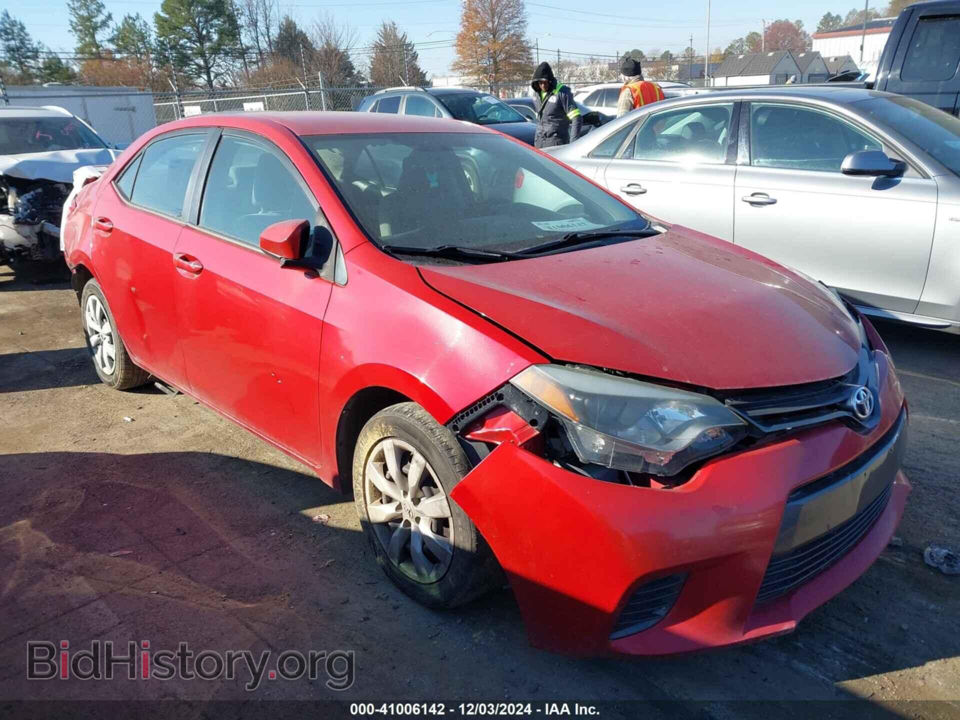 Фотография 2T1BURHE4FC343149 - TOYOTA COROLLA 2015