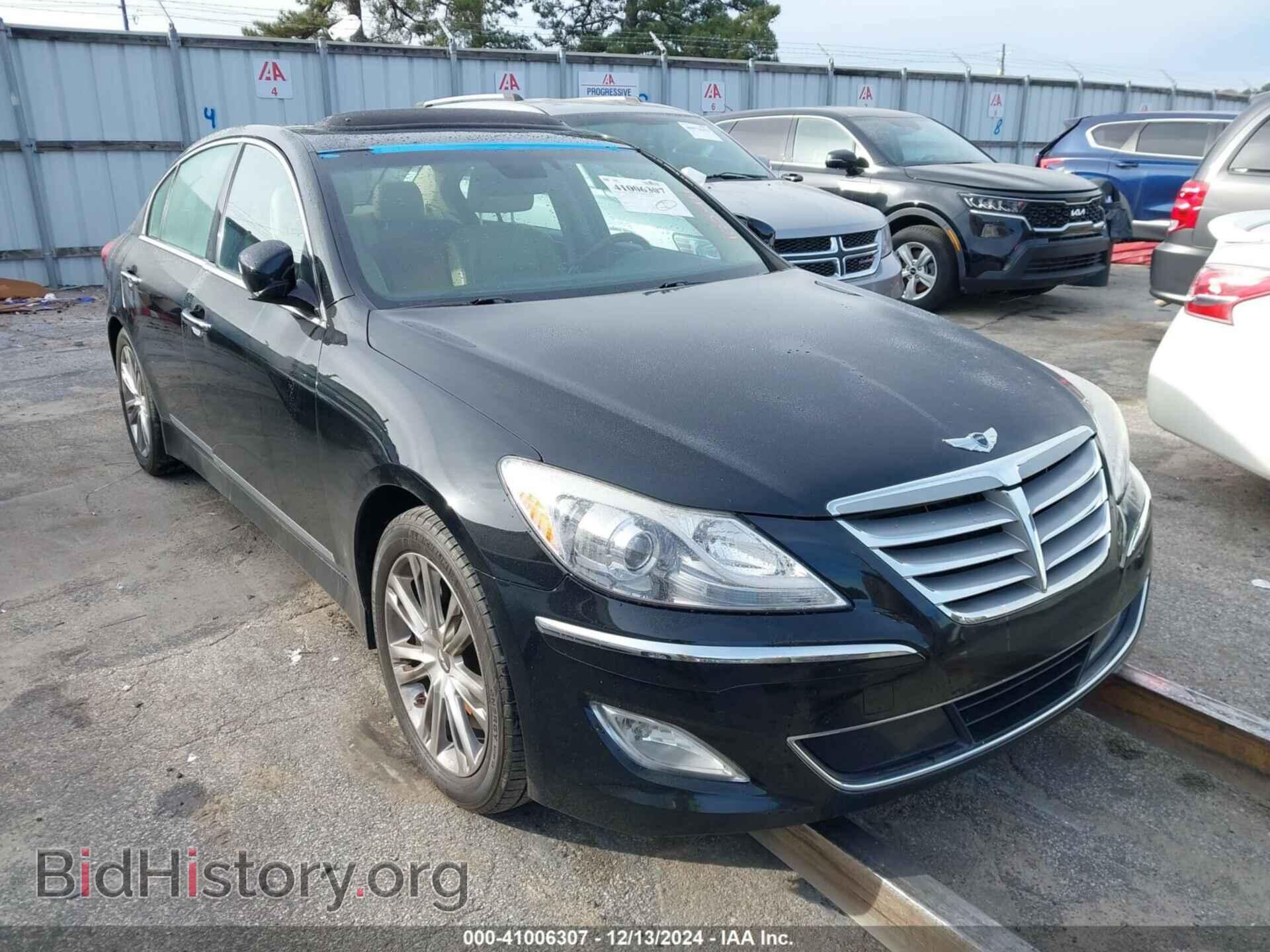 Photo KMHGC4DH3CU185411 - HYUNDAI GENESIS 2012