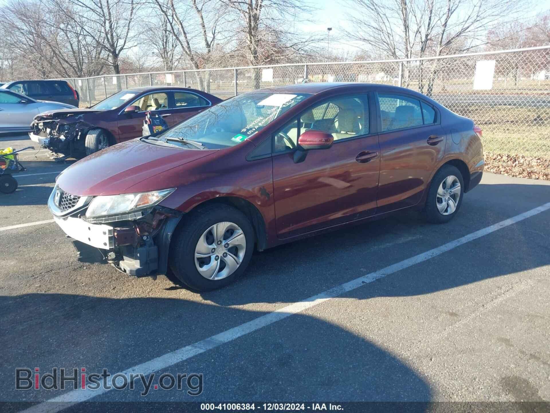 2014 HONDA CIVIC - VIN: 19XFB2F55EE219053 - Фото 2