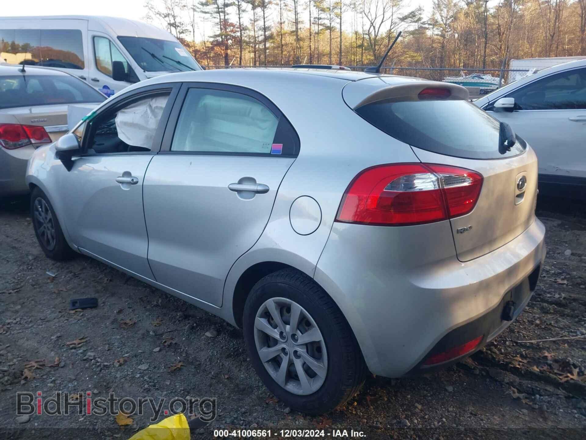 2012 KIA RIO5 - VIN: KNADM5A3XC6029175 - Фото 3