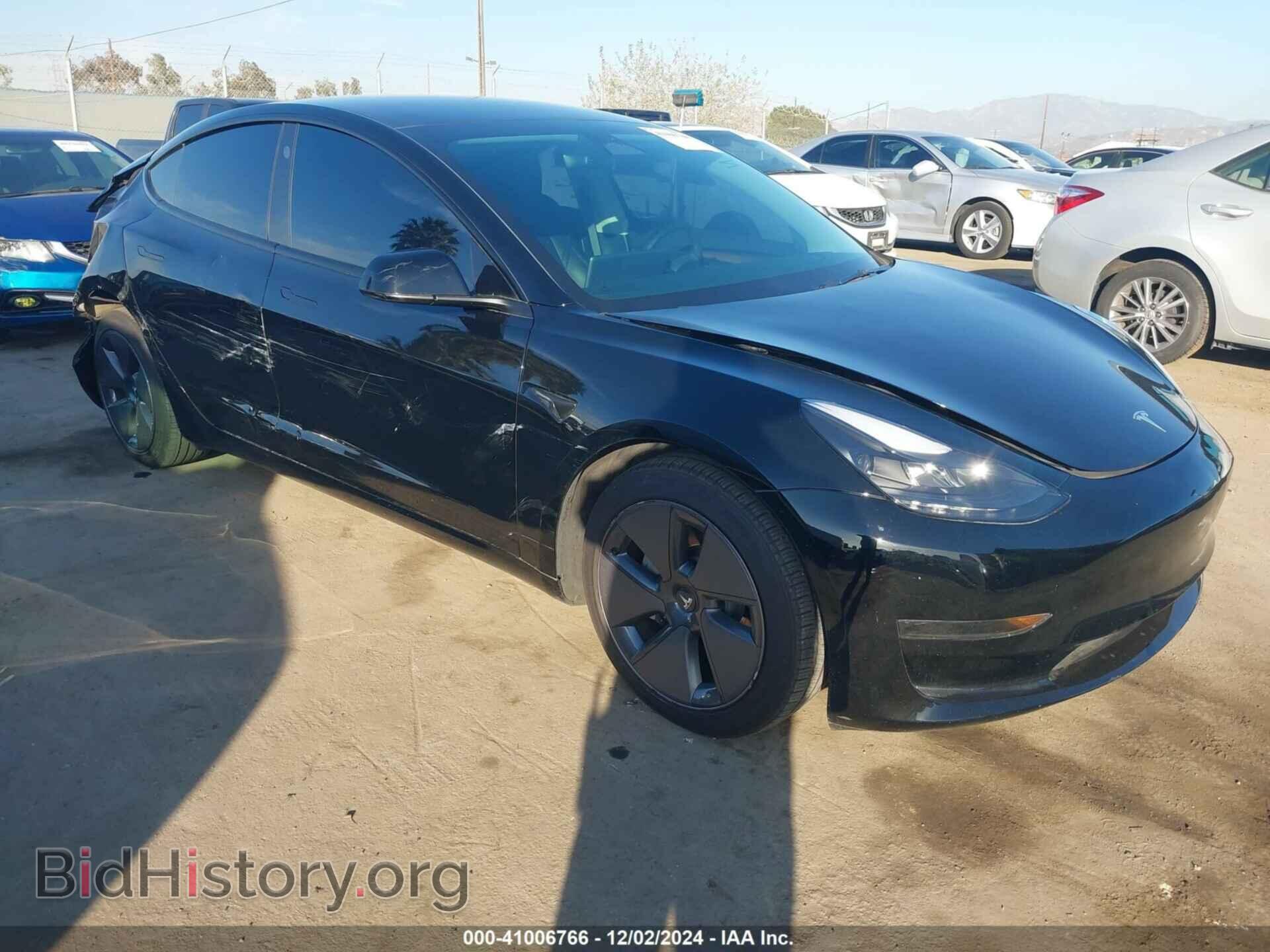 Фотография 5YJ3E1EA4PF483252 - TESLA MODEL 3 2023
