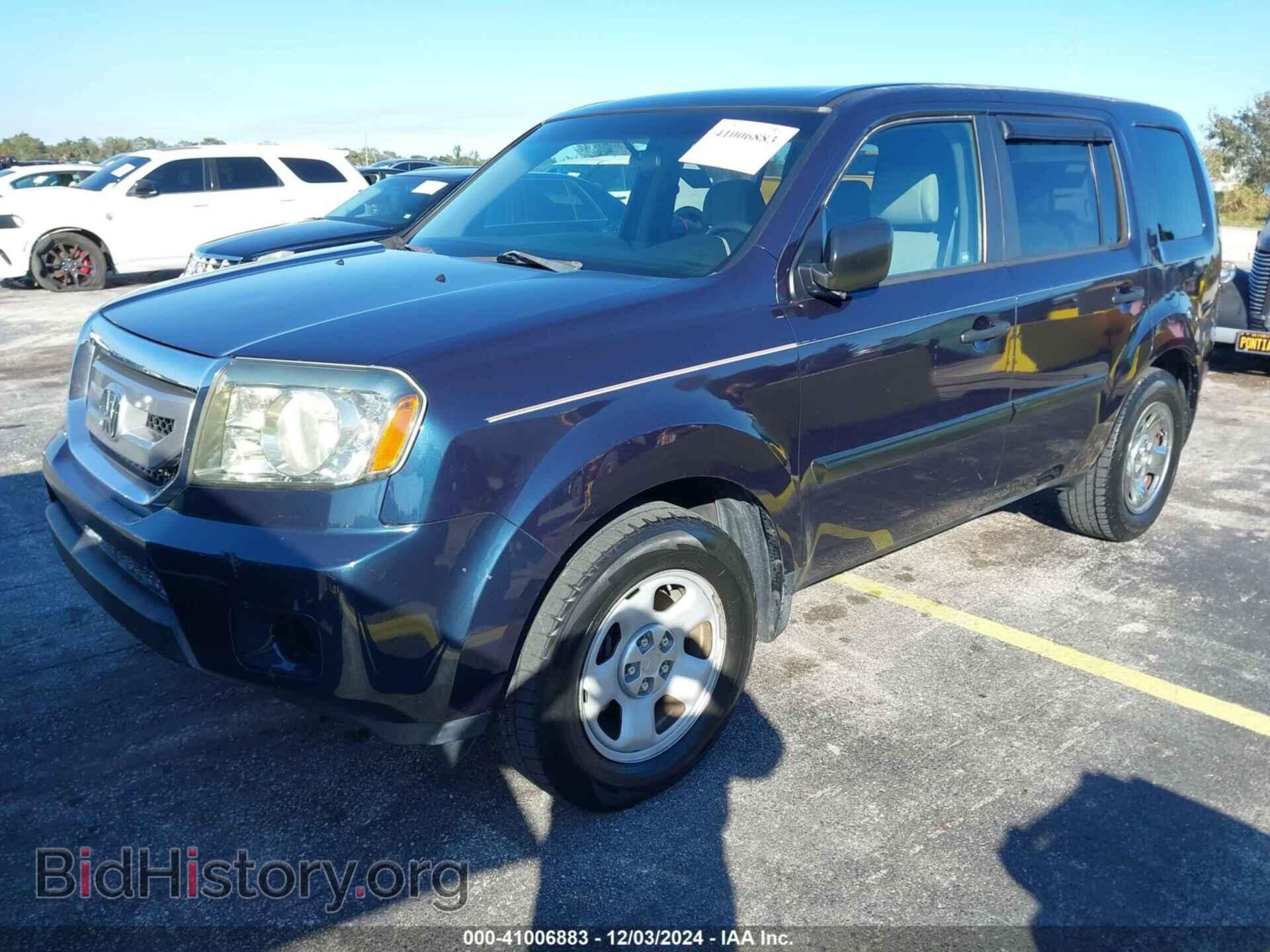 2011 HONDA PILOT - VIN: 5FNYF3H29BB027825 - Фото 2