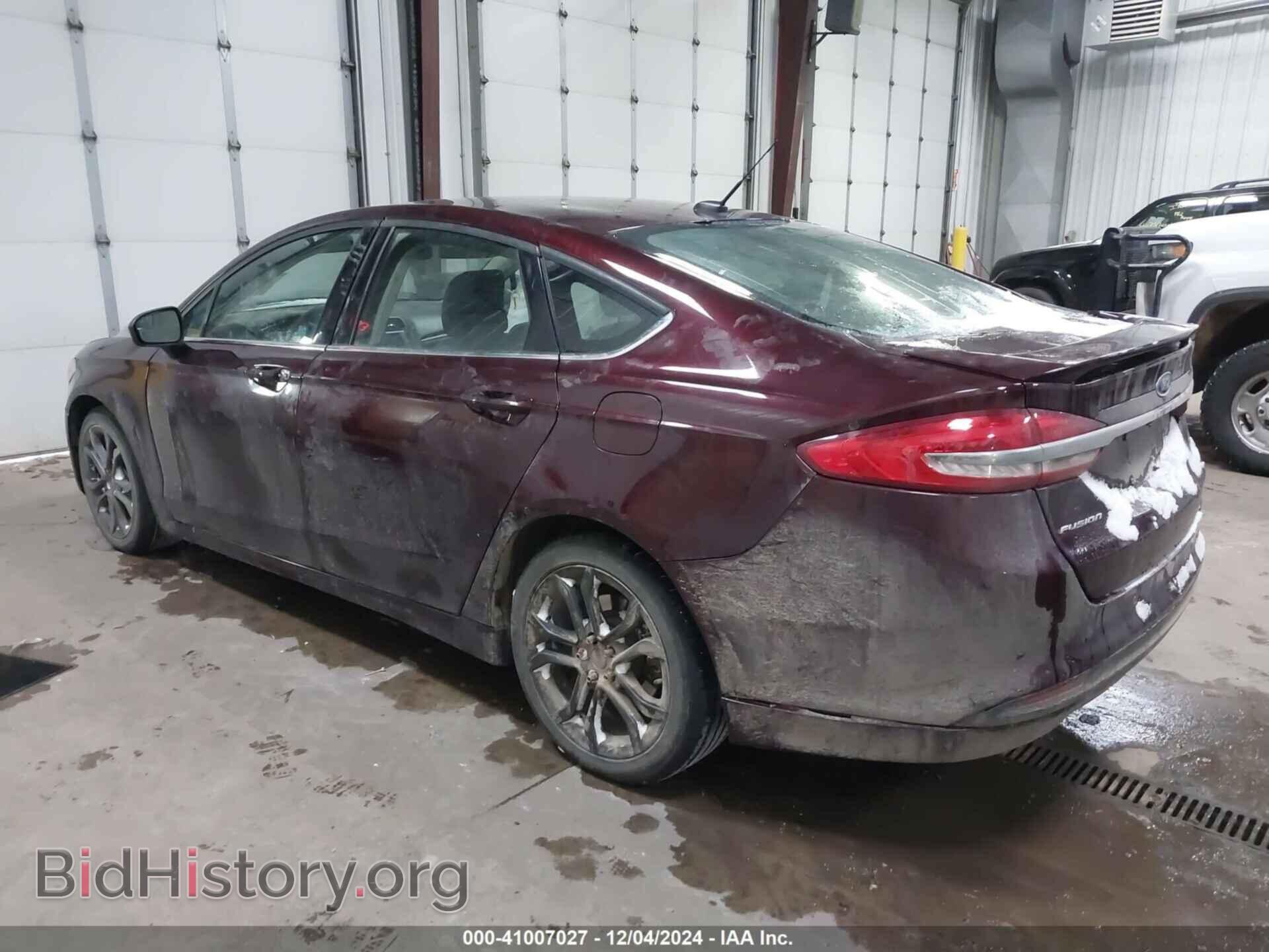 2018 FORD FUSION - VIN: 3FA6P0HD3JR196049 - Фото 3