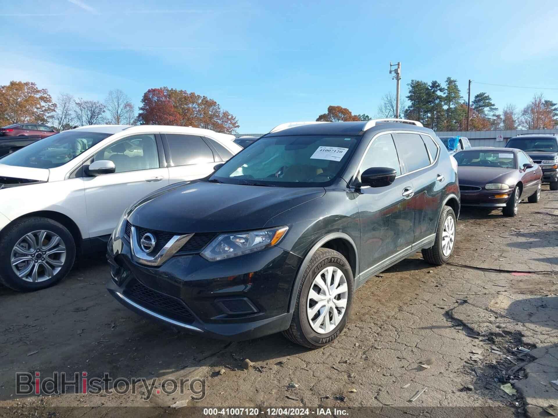 Фотография KNMAT2MT7GP726614 - NISSAN ROGUE 2016