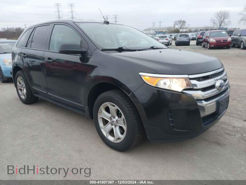 2014 Ford EDGE SE (VIN 2FMDK3G90EBB28340) — фото 1 из 16, IAAI, повреждение: передняя часть
