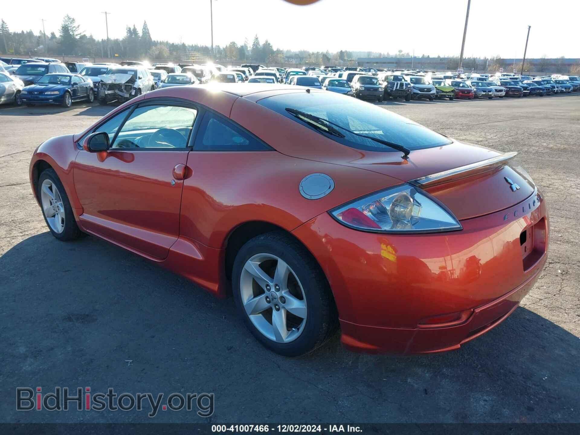 2007 MITSUBISHI ECLIPSE - VIN: 4A3AK24F07E026245 - Photo 3