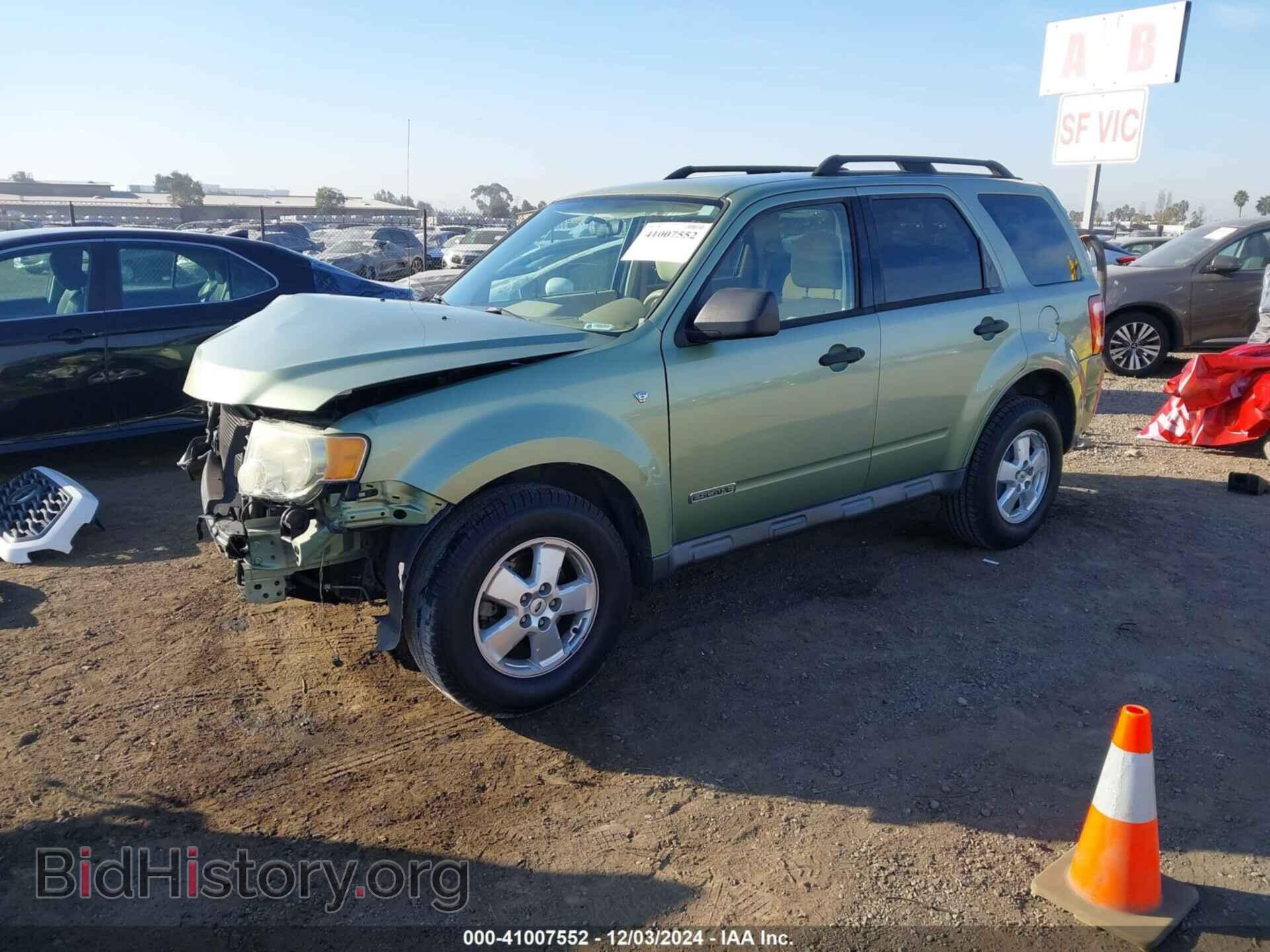 2008 FORD ESCAPE - VIN: 1FMCU03148KB28680 - Фото 2