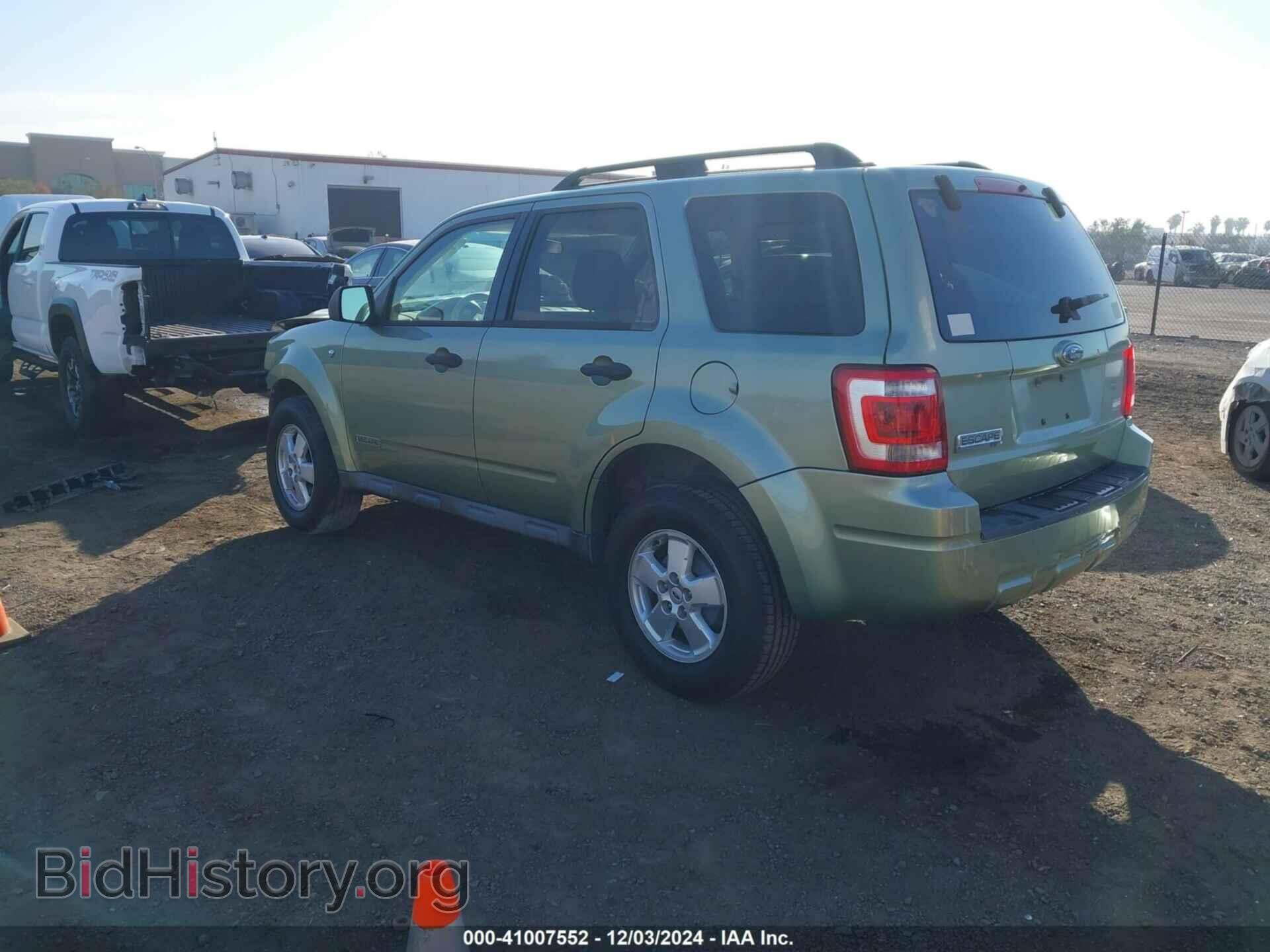 2008 FORD ESCAPE - VIN: 1FMCU03148KB28680 - Фото 3