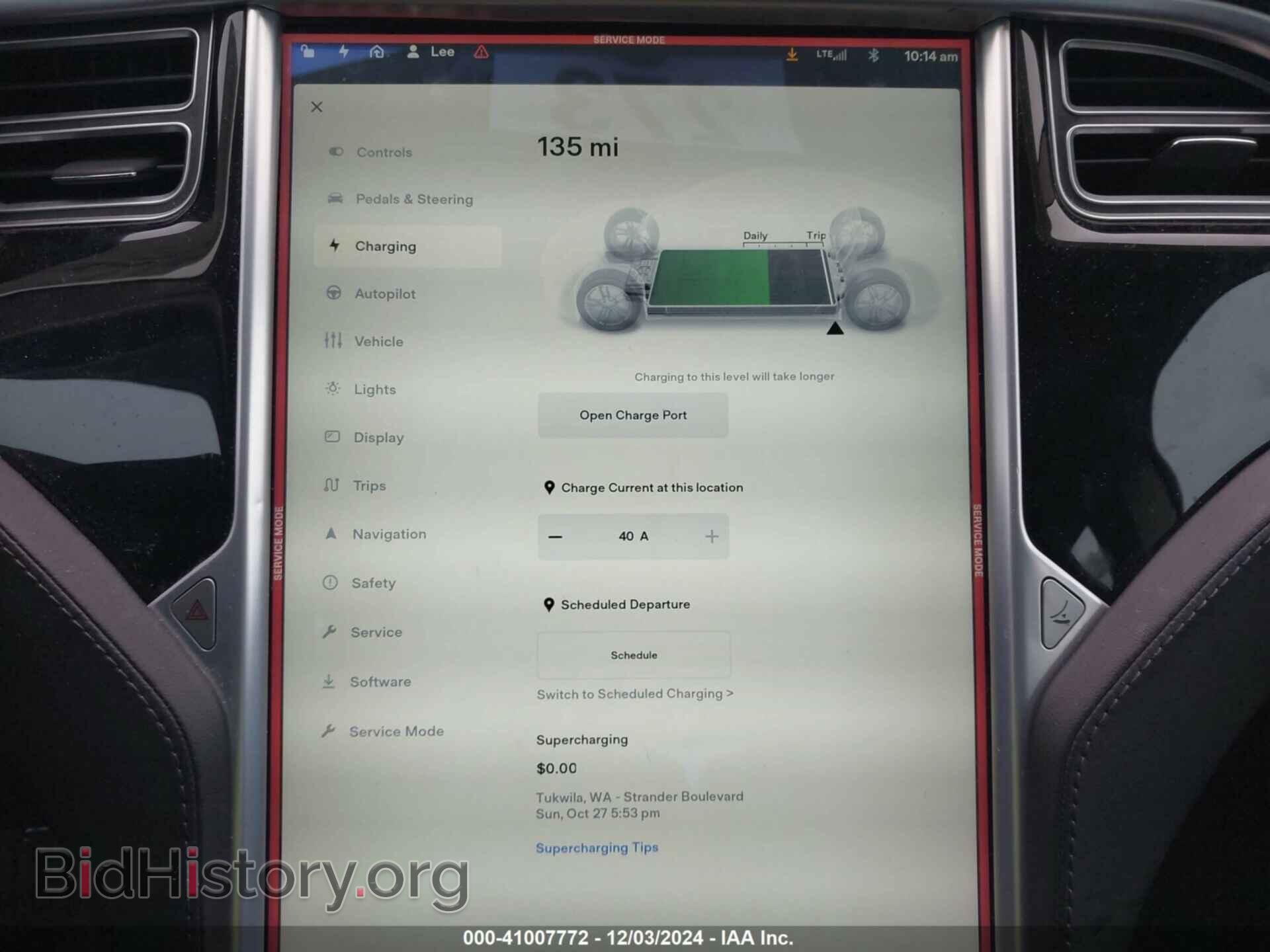 2015 TESLA MODEL S - VIN: 5YJSA1E2XFF111896 - Фото 18