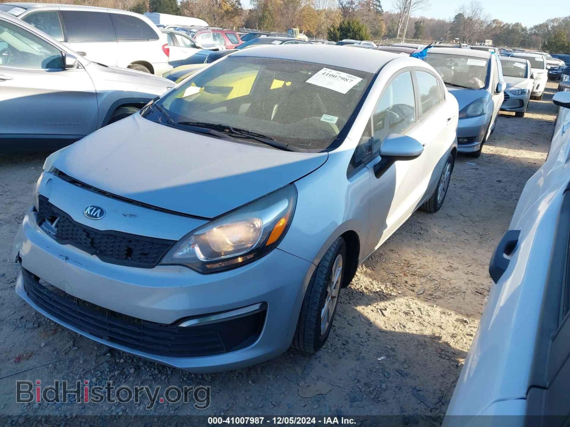 2016 KIA RIO - VIN: KNADM4A33G6687632 - Фото 2