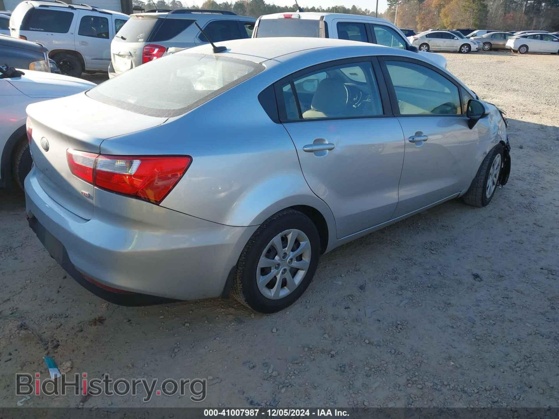 2016 KIA RIO - VIN: KNADM4A33G6687632 - Фото 4