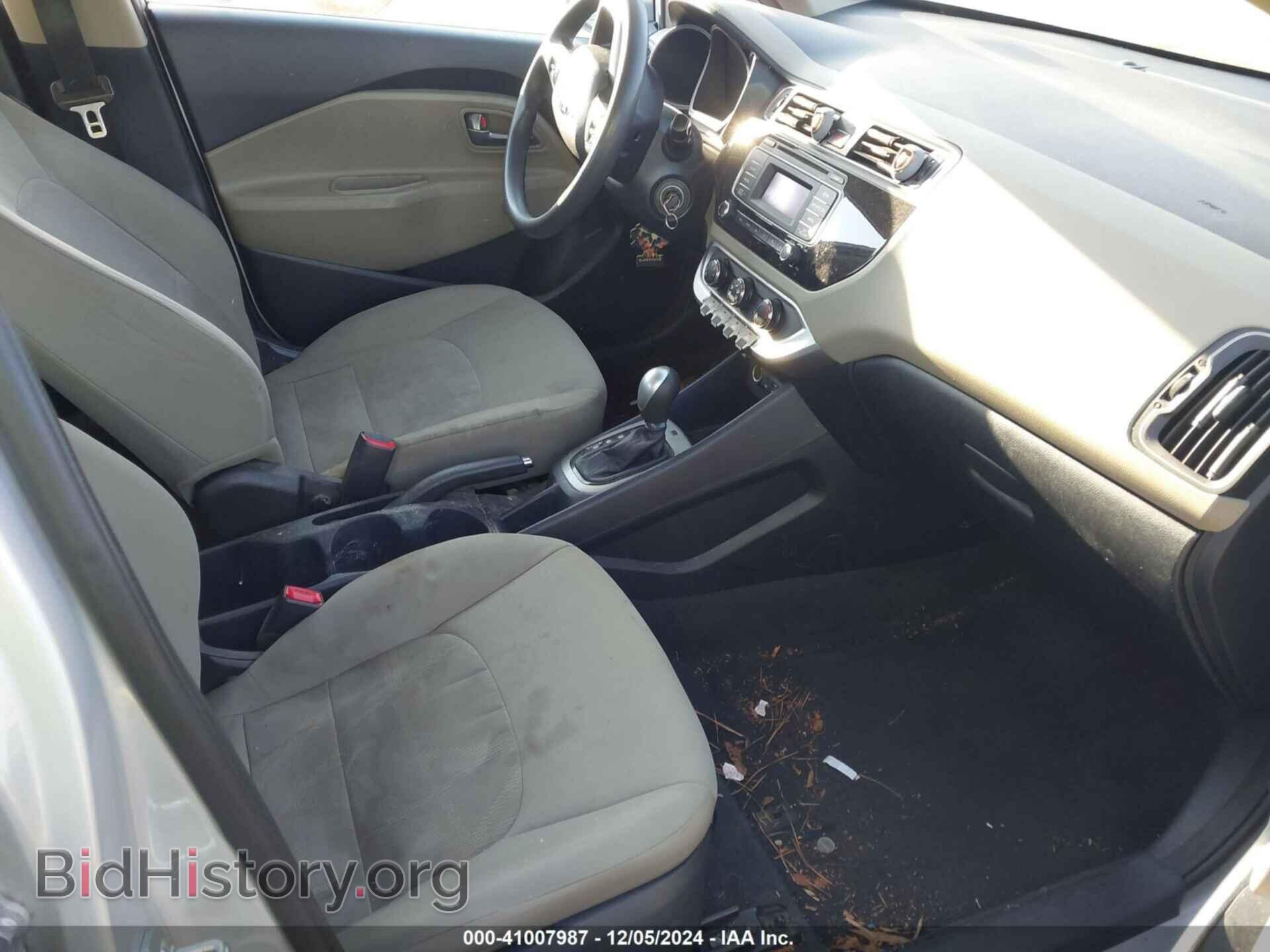 2016 KIA RIO - VIN: KNADM4A33G6687632 - Фото 5