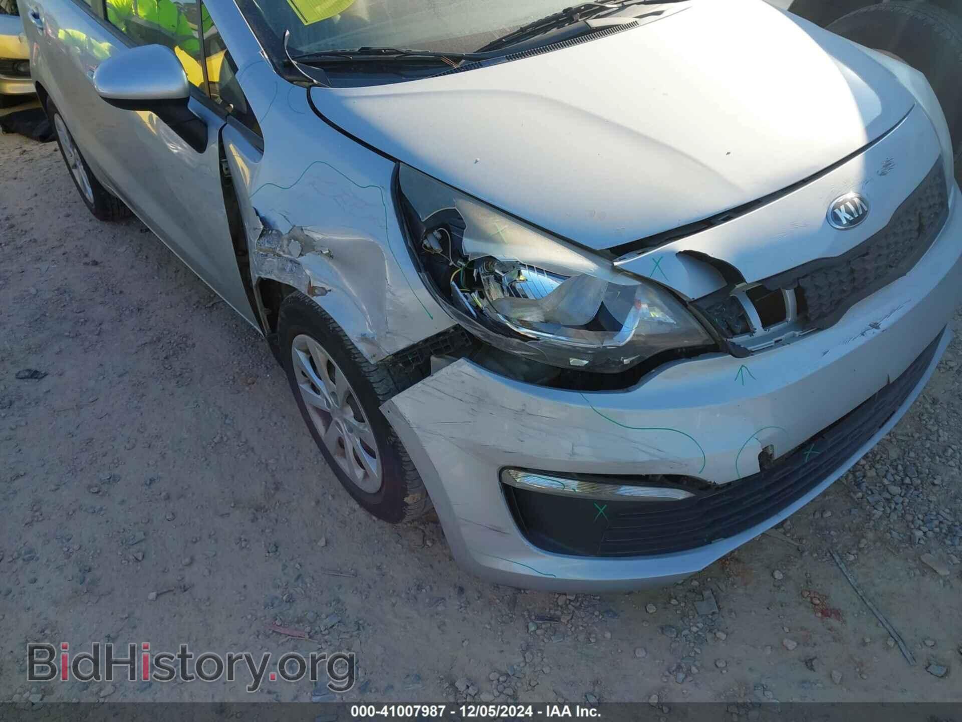 2016 KIA RIO - VIN: KNADM4A33G6687632 - Фото 6