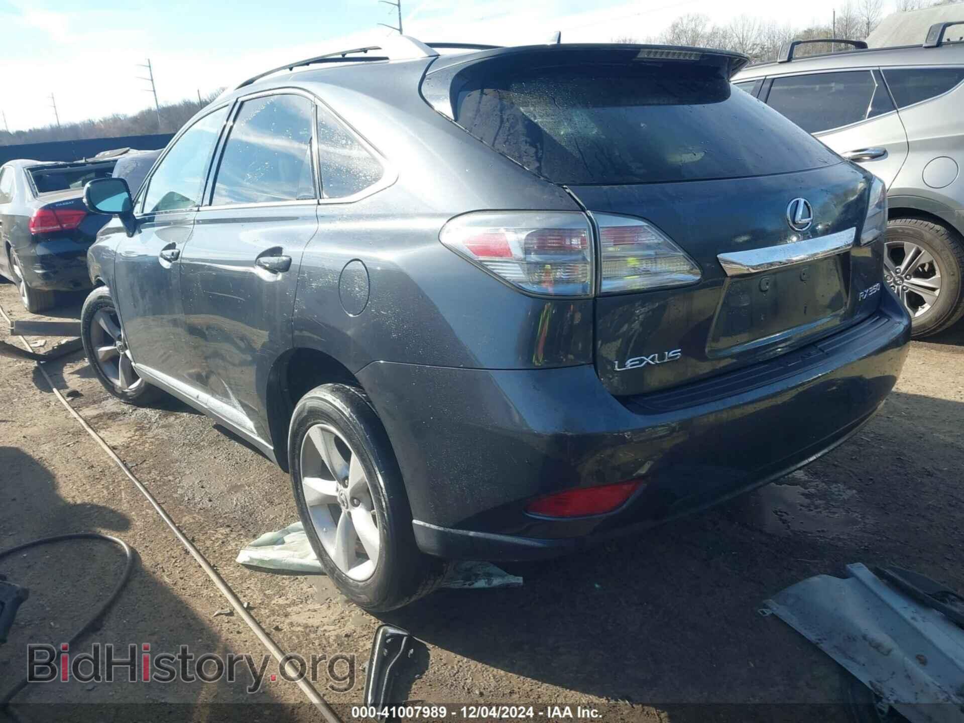 2010 LEXUS RX 350 - VIN: 2T2BK1BA7AC047656 - Фото 3