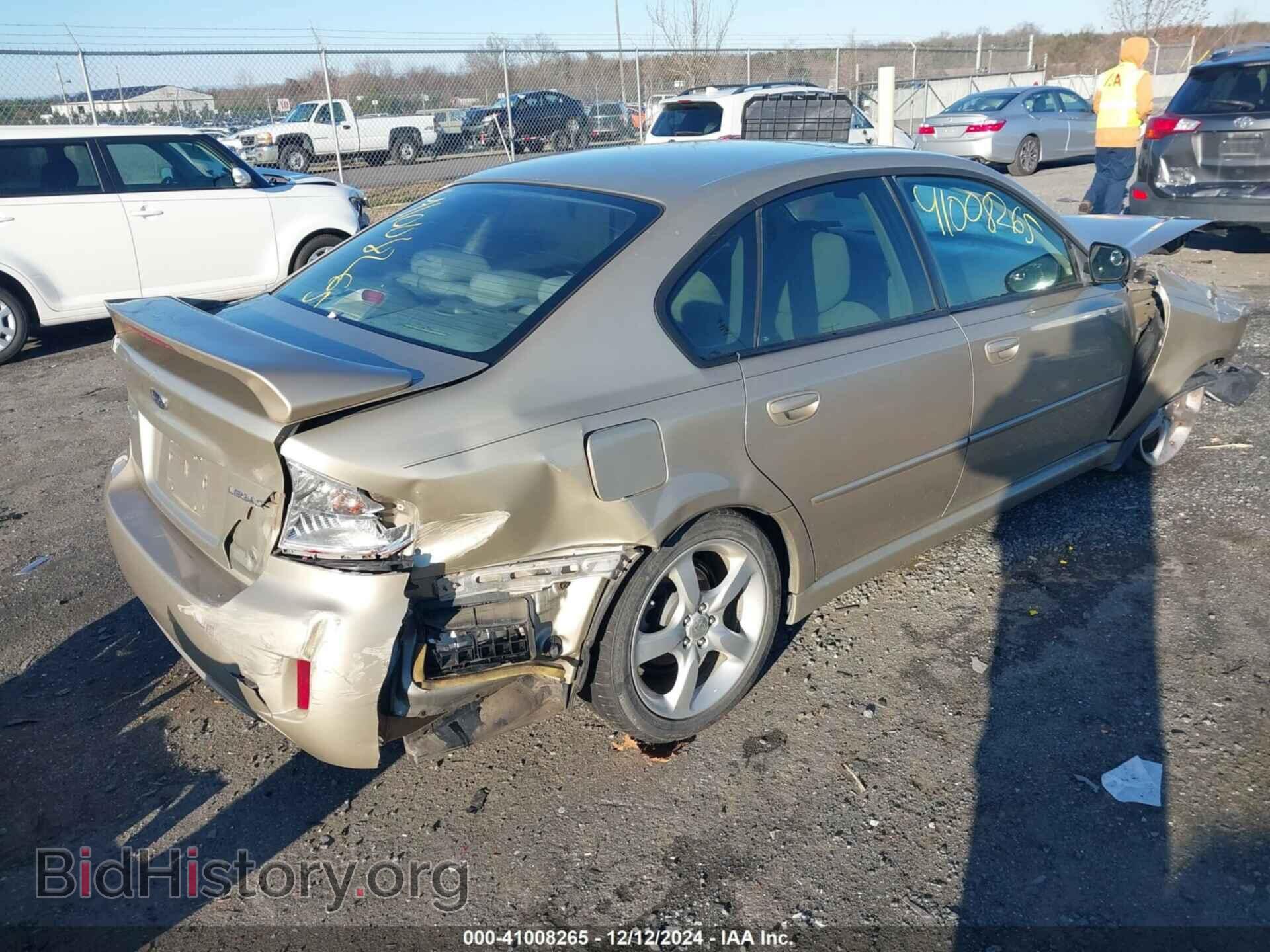 2008 SUBARU LEGACY - VIN: 4S3BL616887200620 - Фото 4