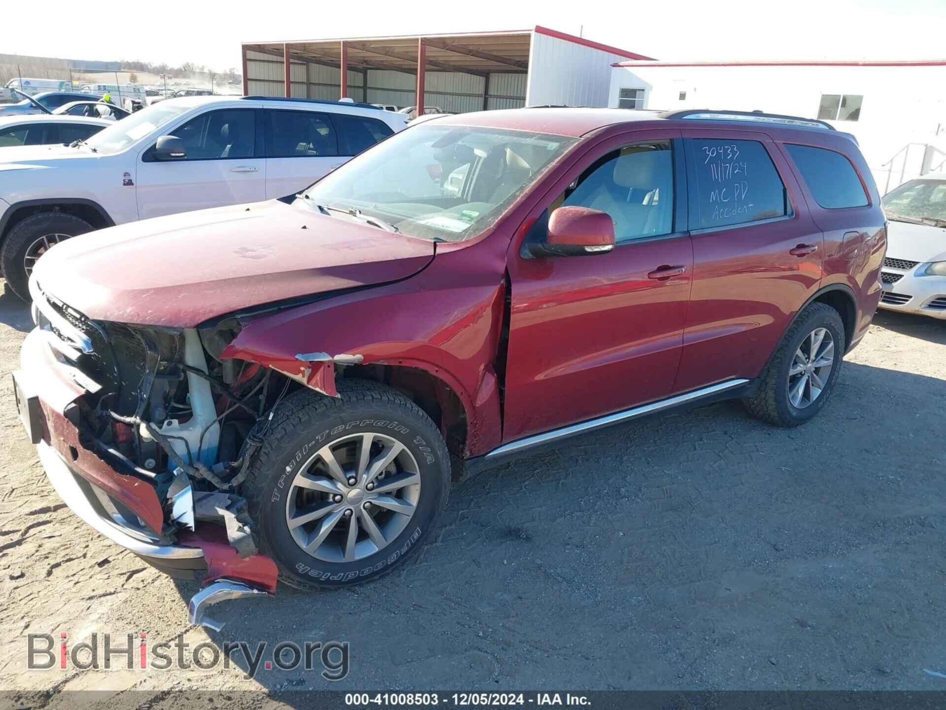 2014 DODGE DURANGO - VIN: 1C4RDHDG7EC443432 - Photo 2