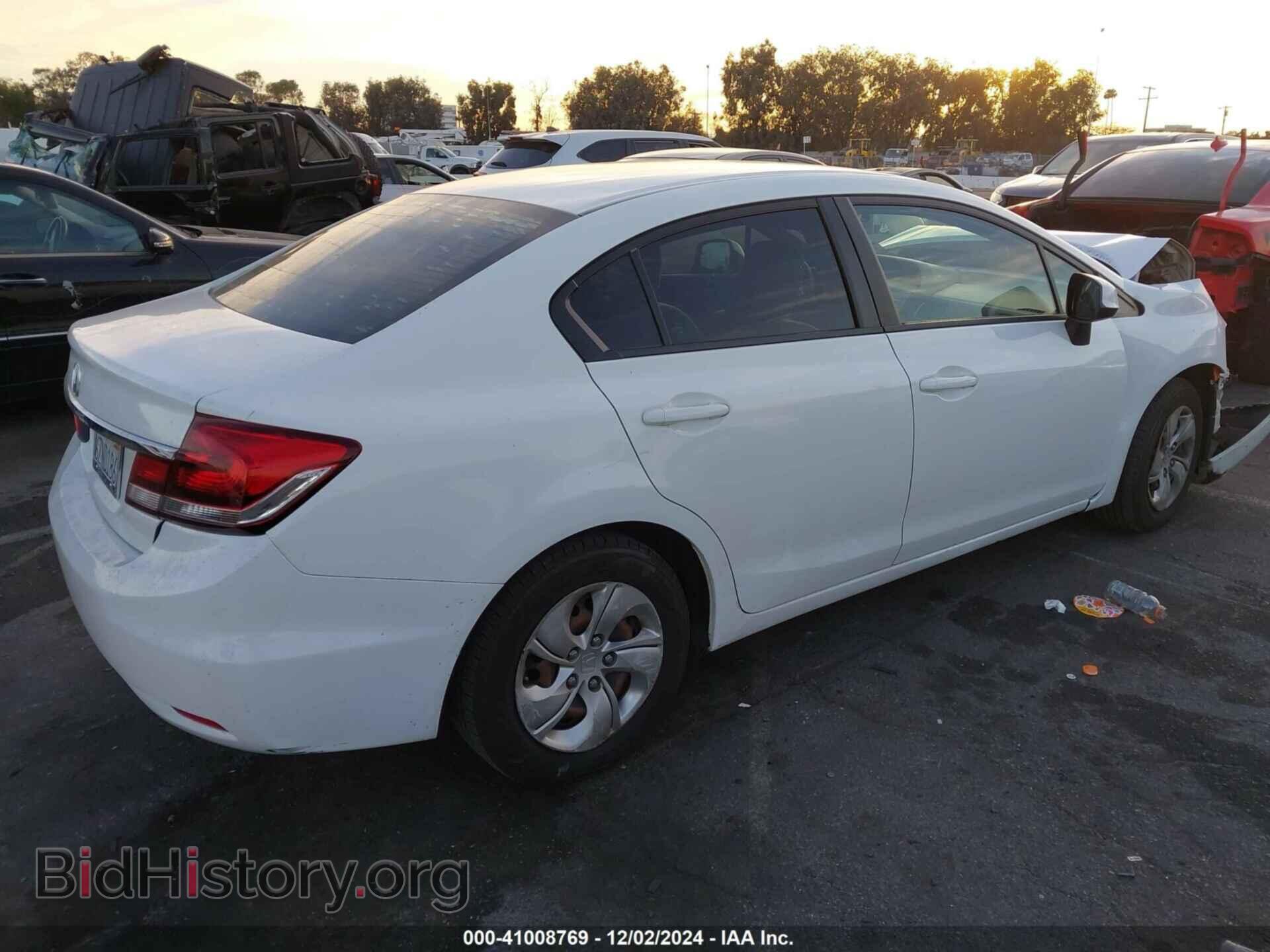 2013 HONDA CIVIC - VIN: 19XFB2F52DE203259 - Фото 4