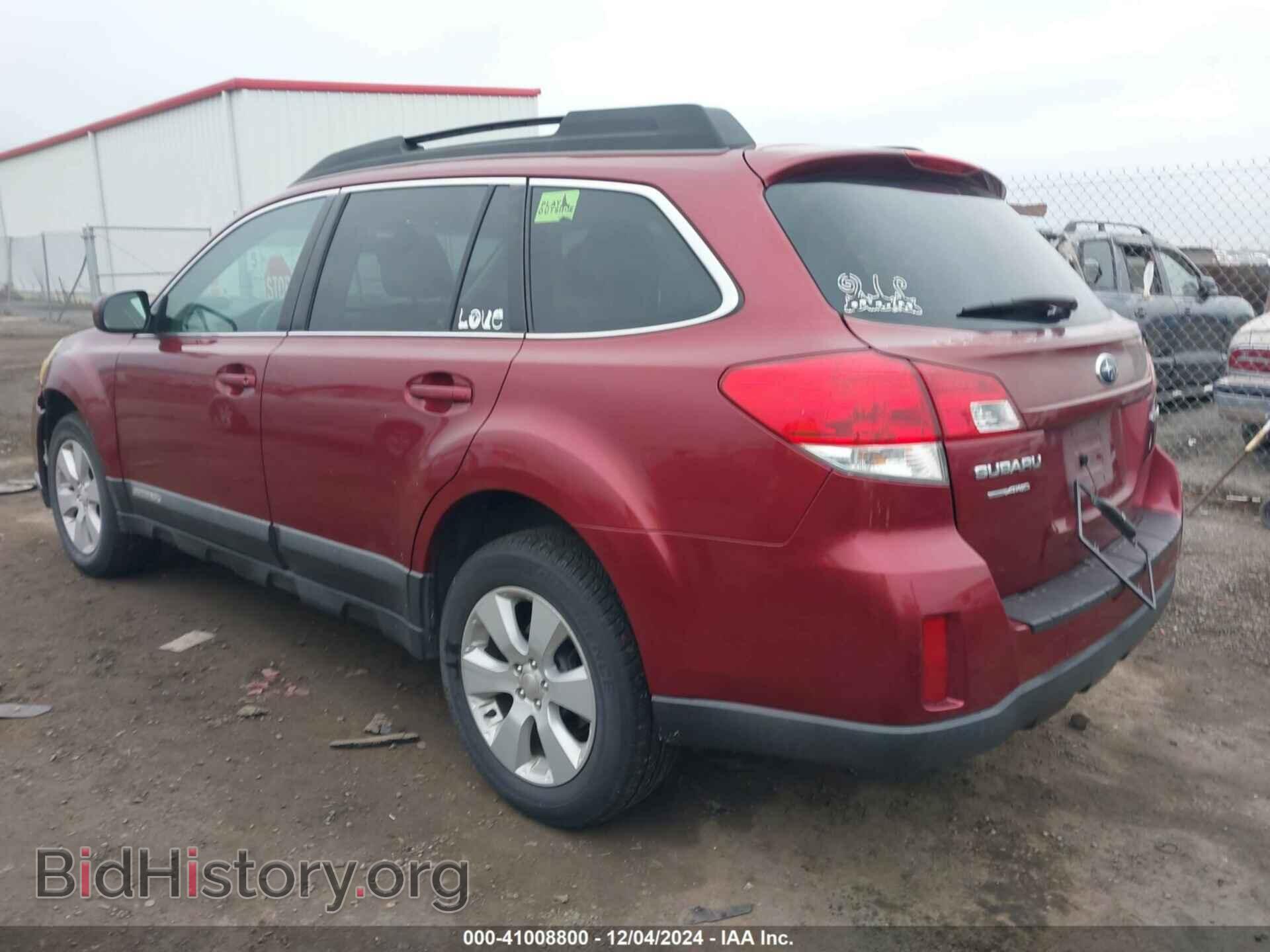 2011 SUBARU OUTBACK - VIN: 4S4BRCCC2B3318639 - Фото 3