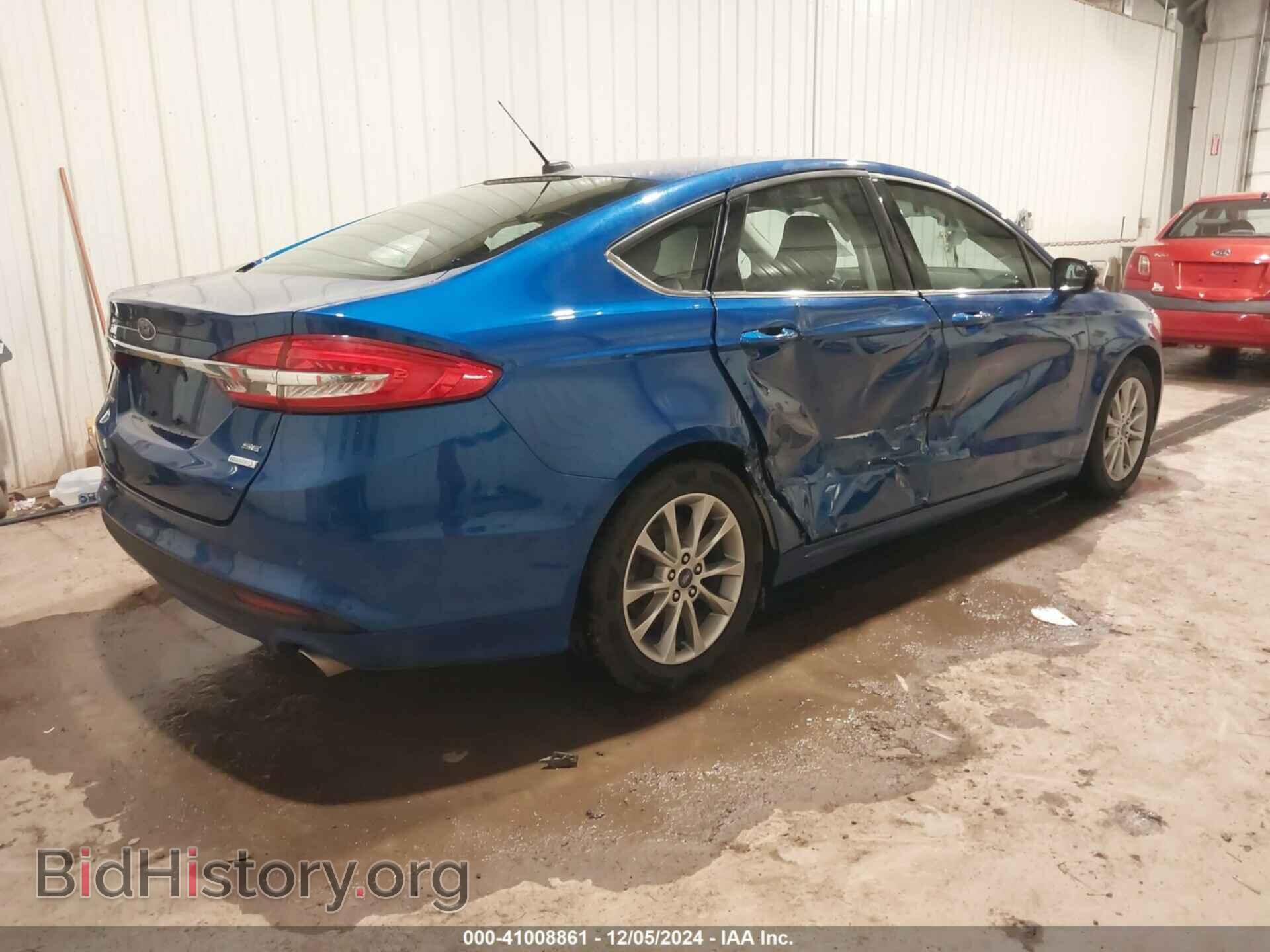 2017 FORD FUSION - VIN: 3FA6P0HD9HR129675 - Фото 4