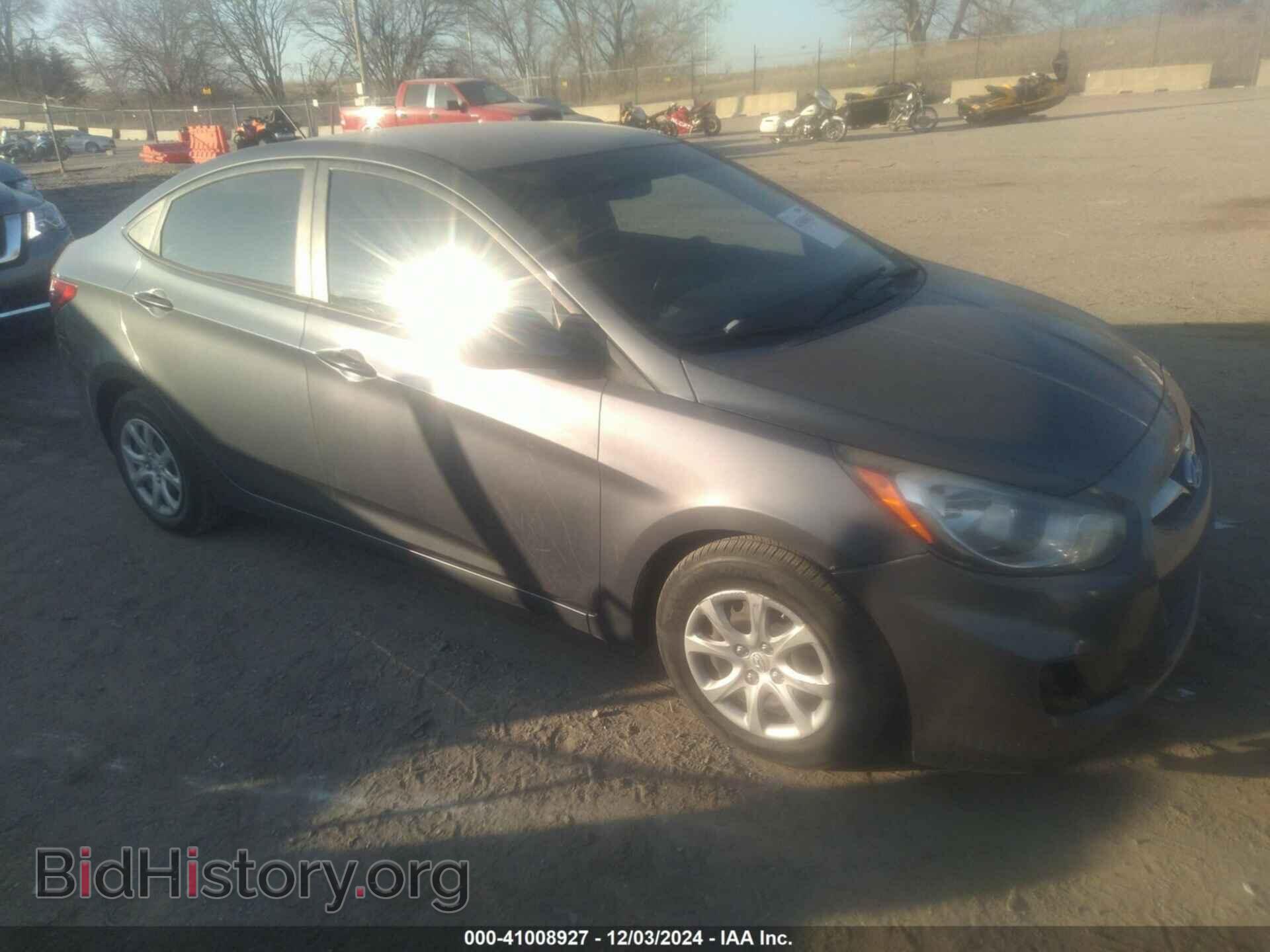 Фотография KMHCT4AE1CU074364 - HYUNDAI ACCENT 2012