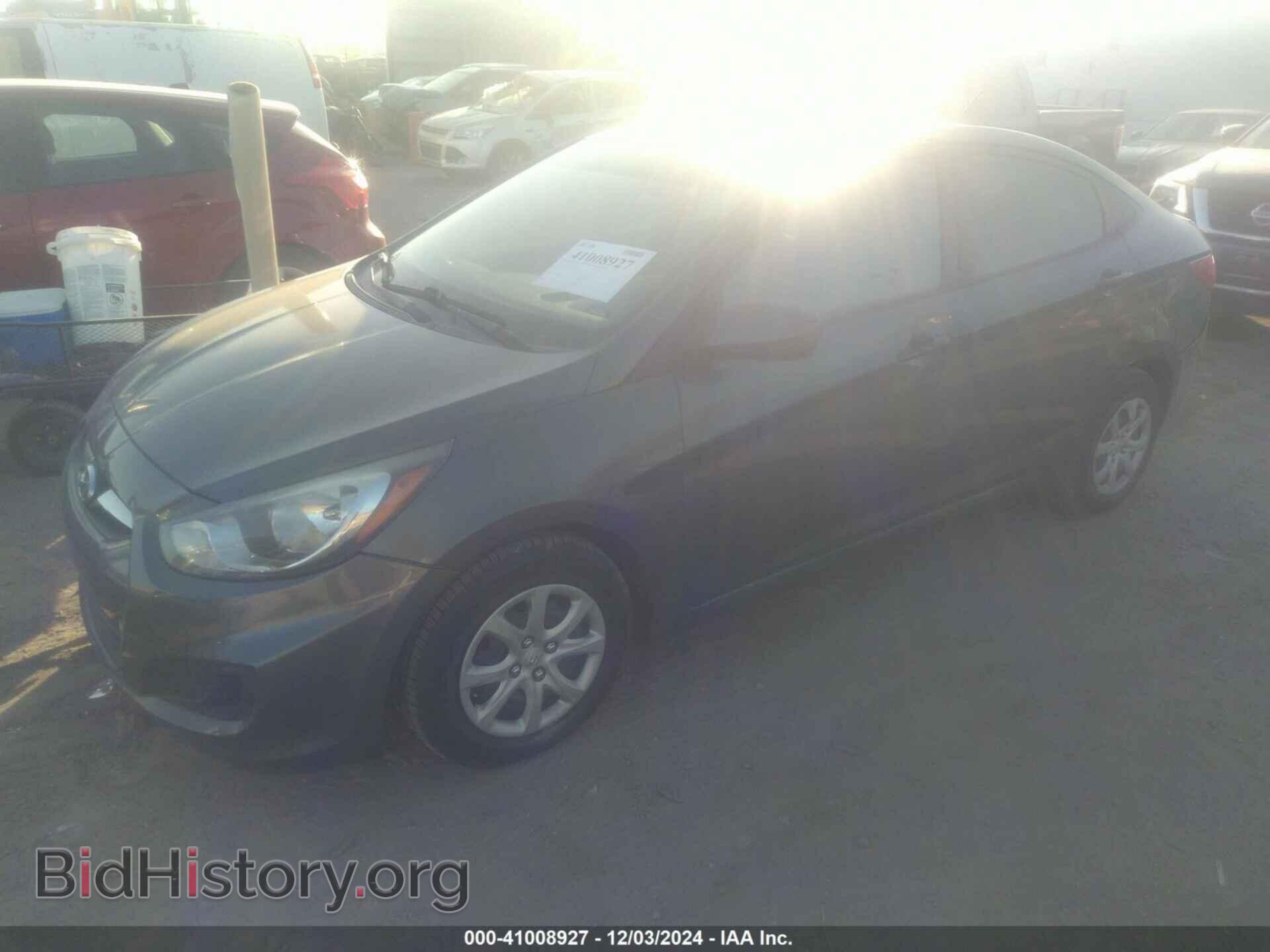 2012 HYUNDAI ACCENT - VIN: KMHCT4AE1CU074364 - Фото 2