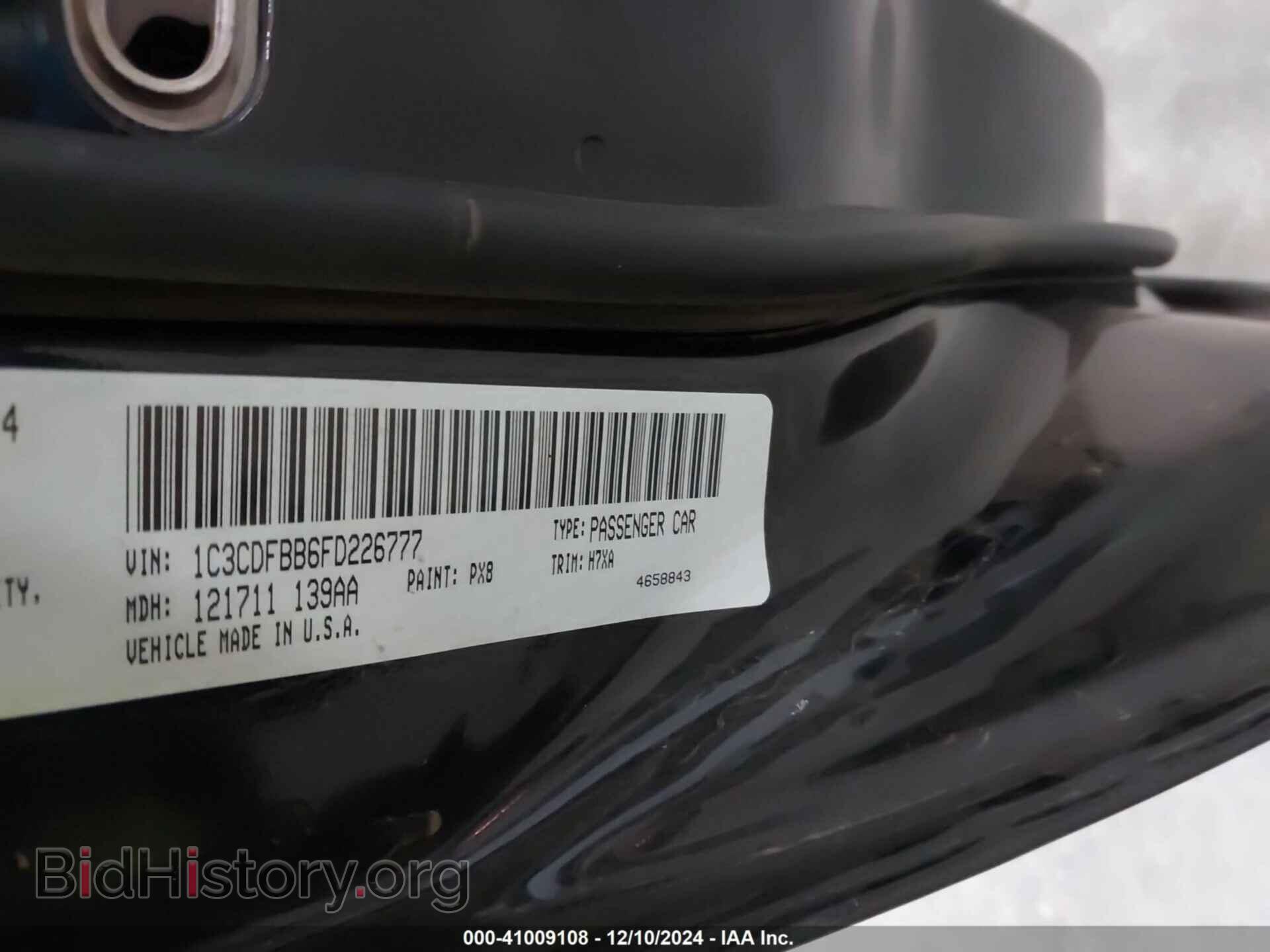 2015 DODGE DART - VIN: 1C3CDFBB6FD226777 - Photo 9