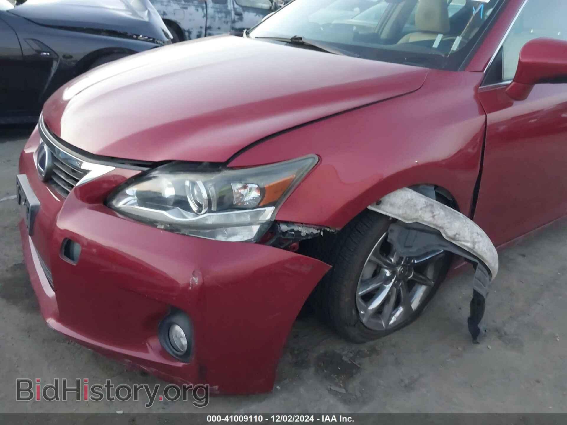2011 LEXUS CT 200H - VIN: JTHKD5BH4B2040326 - Фото 6