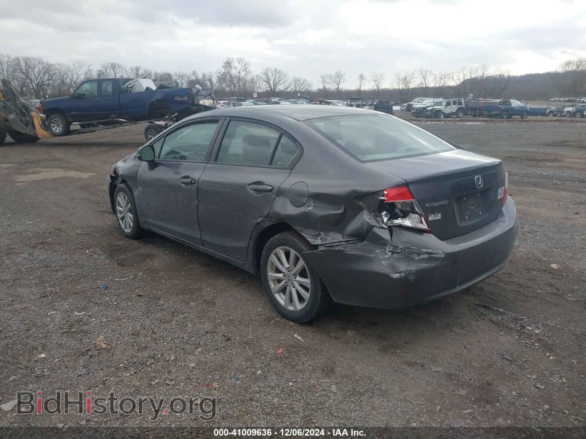 2012 HONDA CIVIC - VIN: 19XFB2F83CE351977 - Фото 3