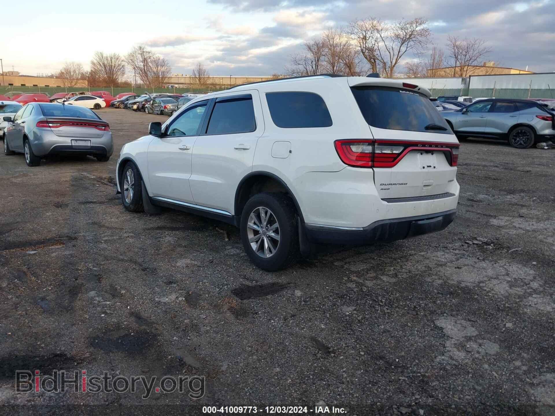 2015 DODGE DURANGO - VIN: 1C4RDJDG0FC128142 - Фото 3