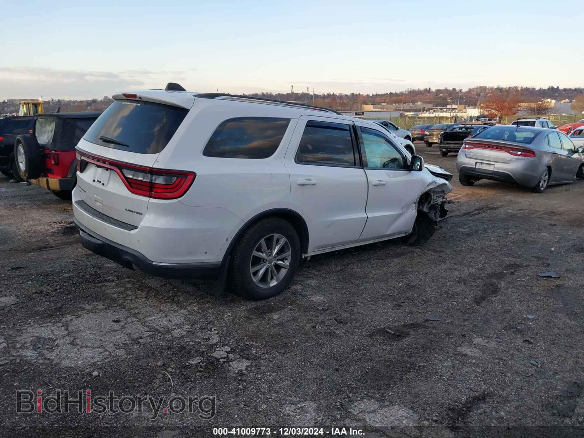 2015 DODGE DURANGO - VIN: 1C4RDJDG0FC128142 - Фото 4