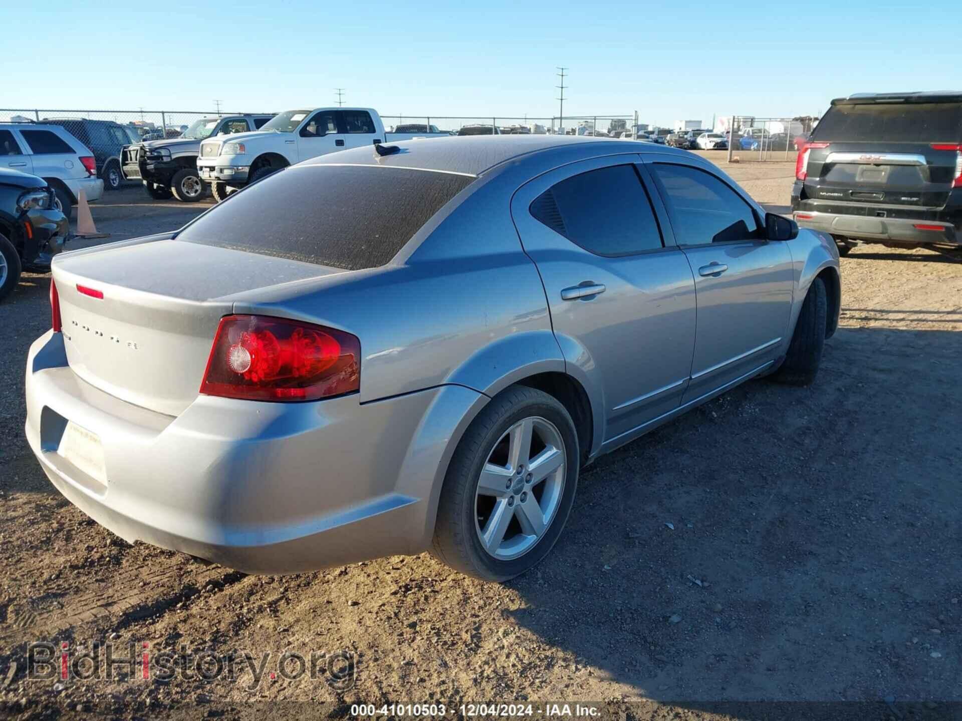2013 DODGE AVENGER - VIN: 1C3CDZABXDN713121 - Фото 4