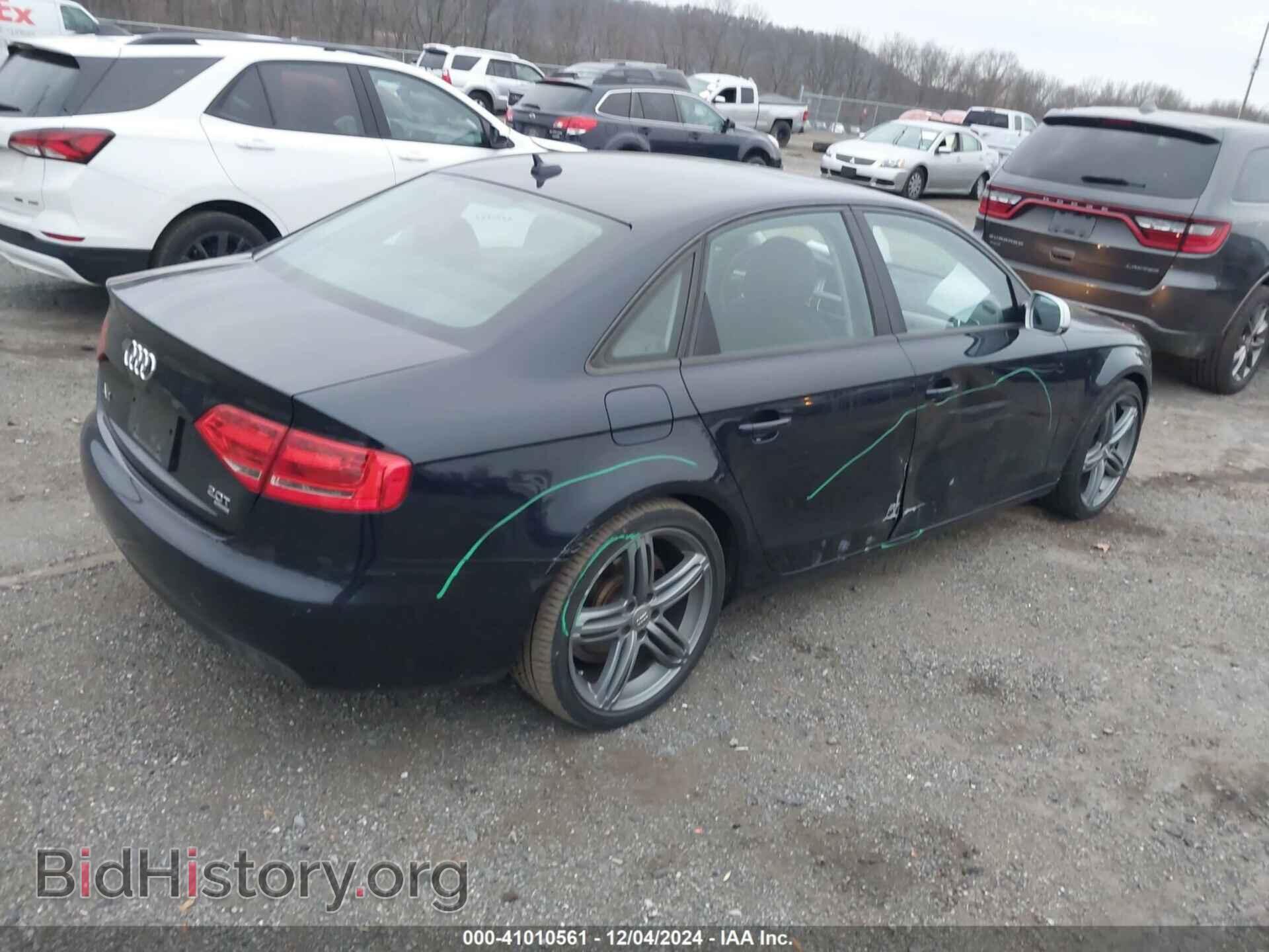 2011 AUDI A4 - VIN: WAUBFAFL7BA088375 - Фото 4