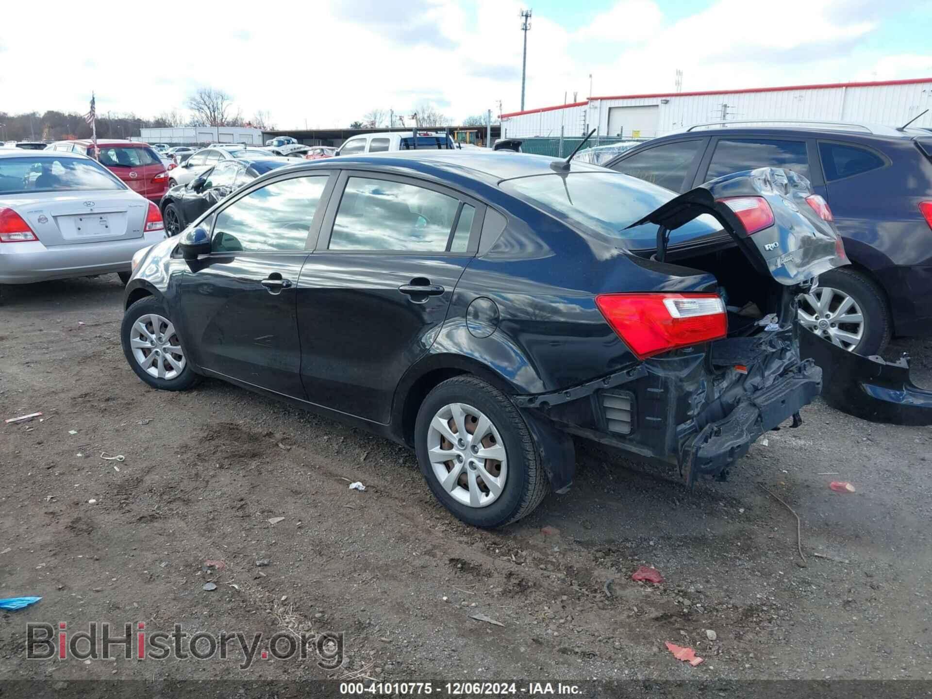 2013 KIA RIO - VIN: KNADM4A3XD6120281 - Фото 3