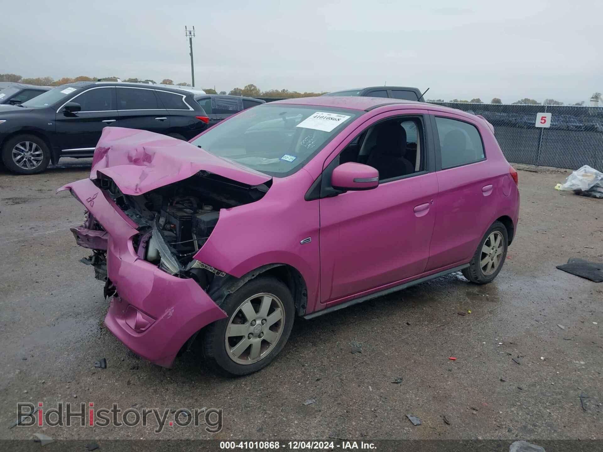 2015 MITSUBISHI MIRAGE - VIN: ML32A4HJ4FH007766 - Фото 2
