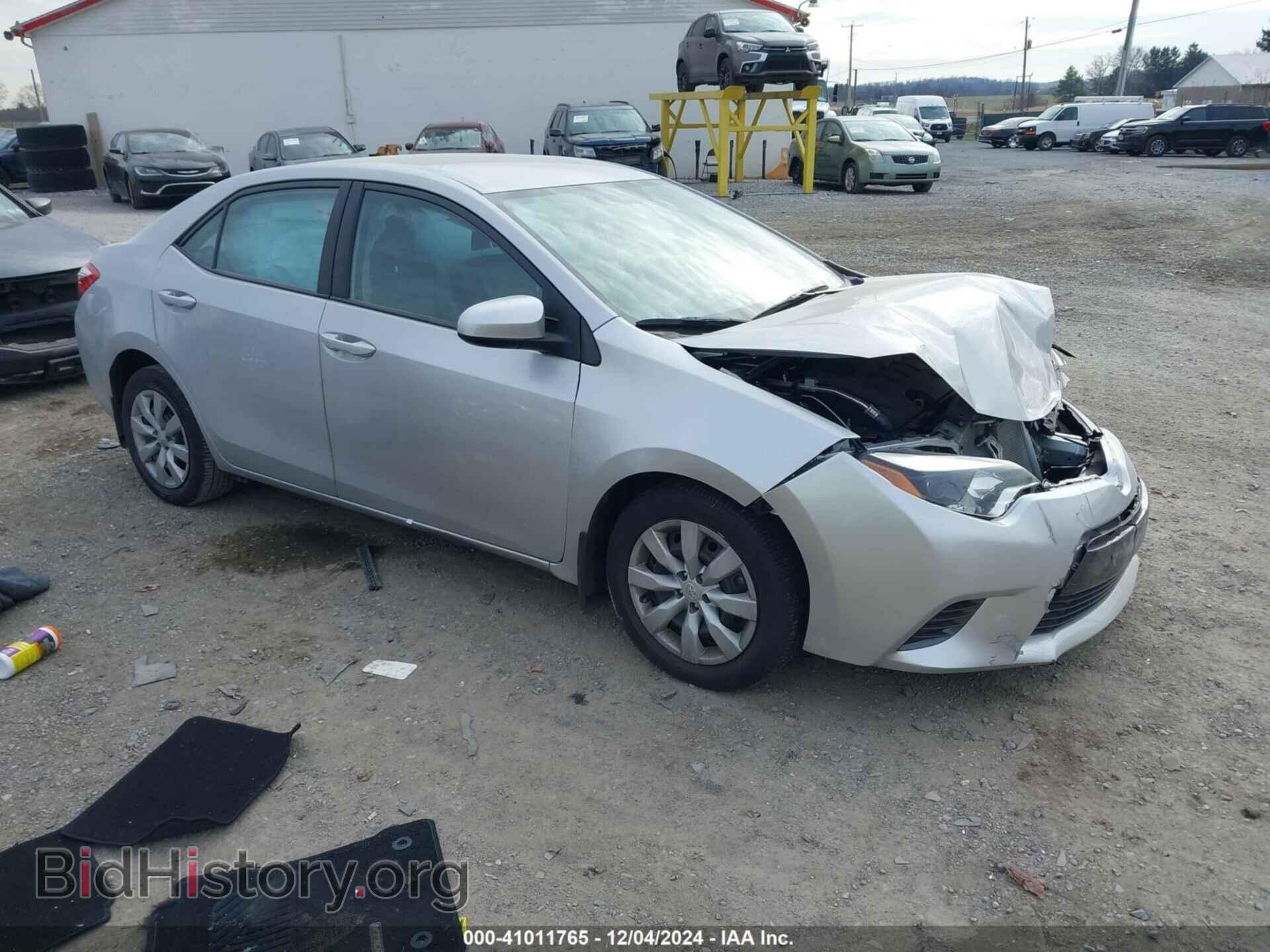 Фотография 2T1BURHE2GC657724 - TOYOTA COROLLA 2016