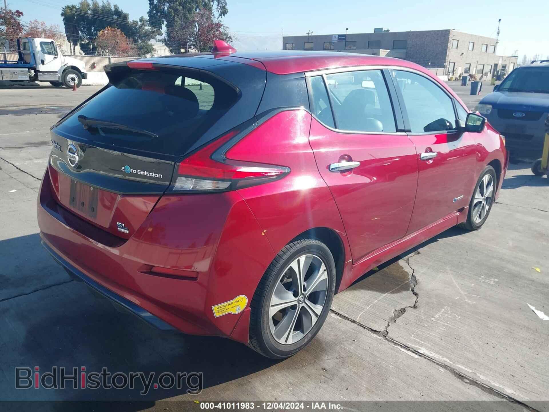 2019 NISSAN LEAF - VIN: 1N4BZ1CP7KC312000 - Фото 4