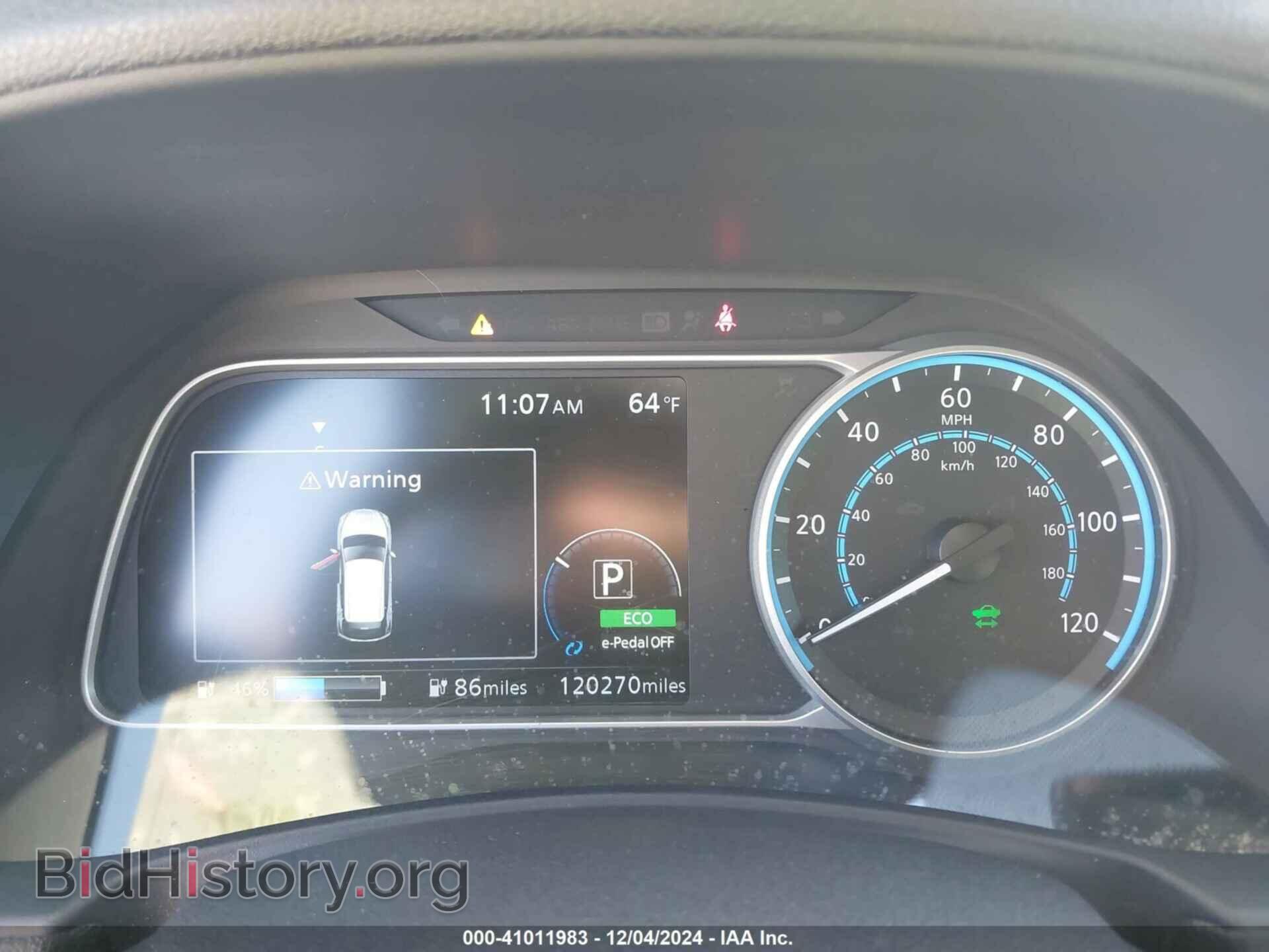 2019 NISSAN LEAF - VIN: 1N4BZ1CP7KC312000 - Фото 7