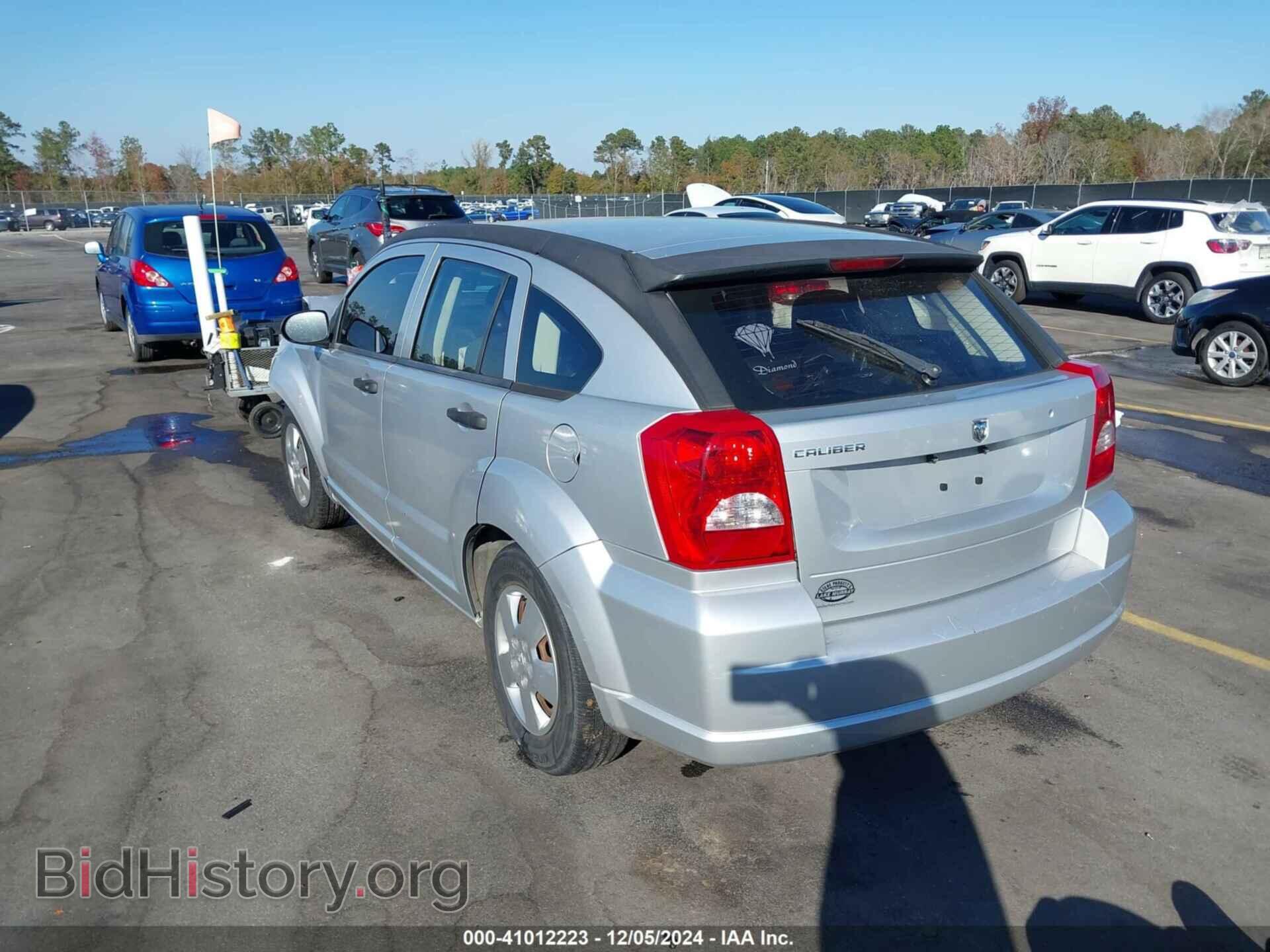 2008 DODGE CALIBER - VIN: 1B3HB28B18D695383 - Фото 3