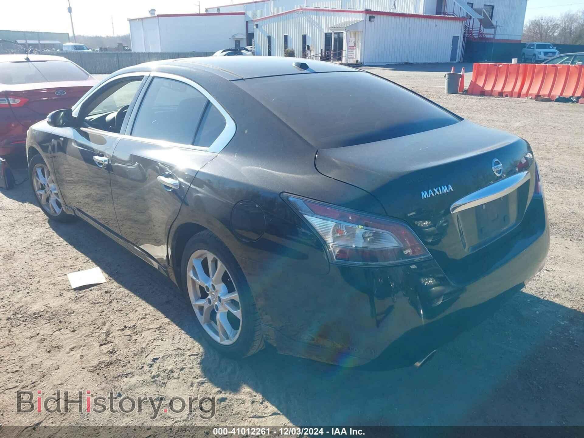 2012 NISSAN MAXIMA - VIN: 1N4AA5AP3CC816610 - Фото 3
