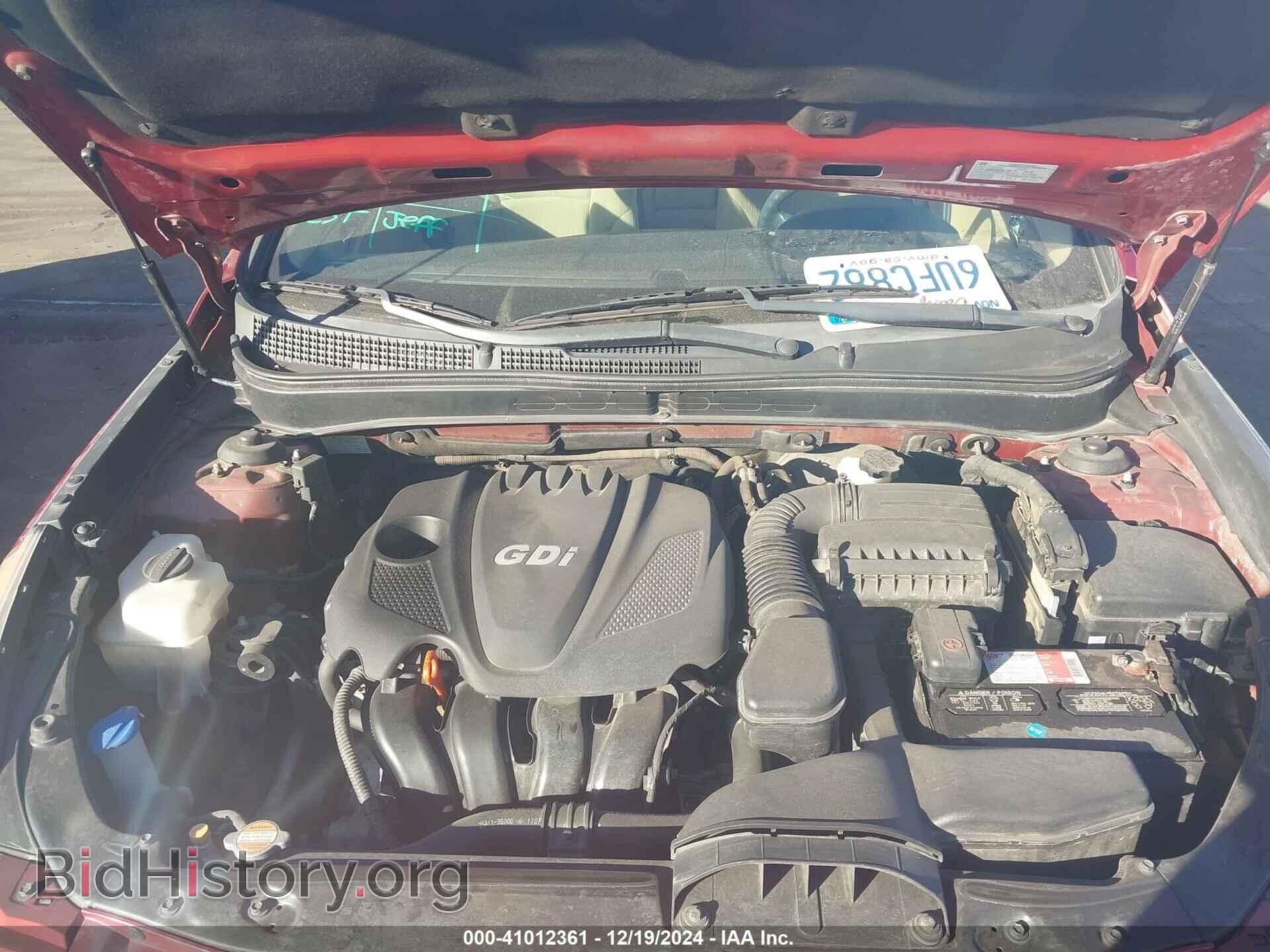 2012 HYUNDAI SONATA - VIN: 5NPEB4AC0CH384675 - Фото 10