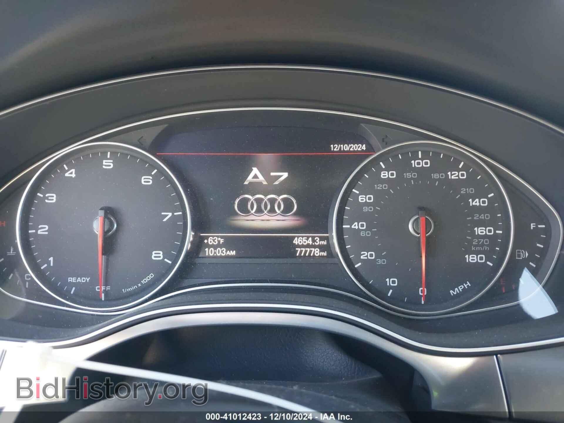 2016 AUDI A7 - VIN: WAUWGAFC8GN012047 - Фото 7