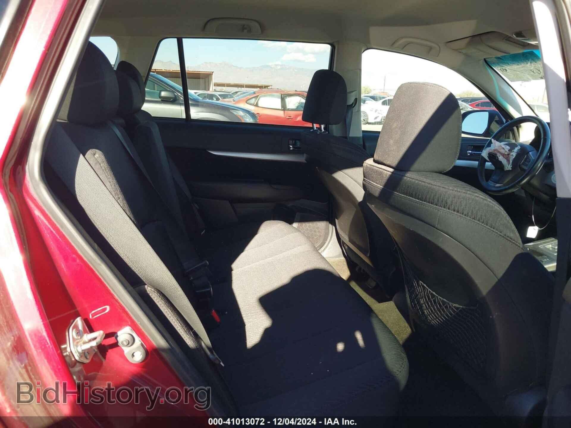 2012 SUBARU OUTBACK - VIN: 4S4BRBCC1C3228295 - Фото 8