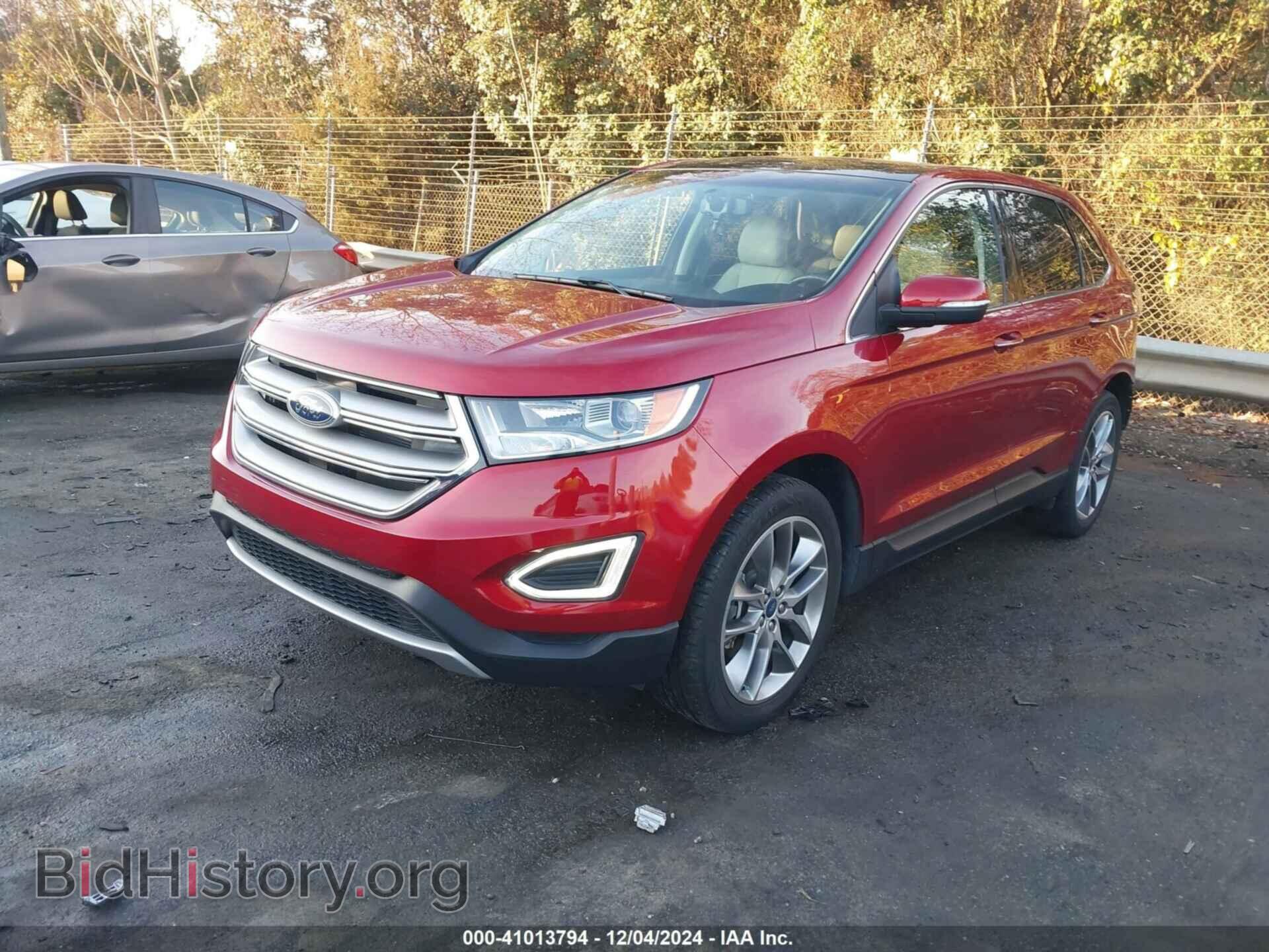 2015 FORD EDGE - VIN: 2FMTK3K84FBB11262 - Фото 2