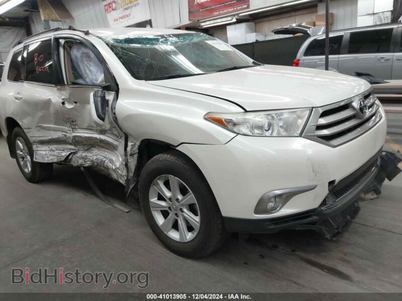 2013 Toyota HIGHLANDER Base Plus V6 (VIN 5TDZK3EH8DS109634) — photo 1 of 15, IAAI, damage: right side
