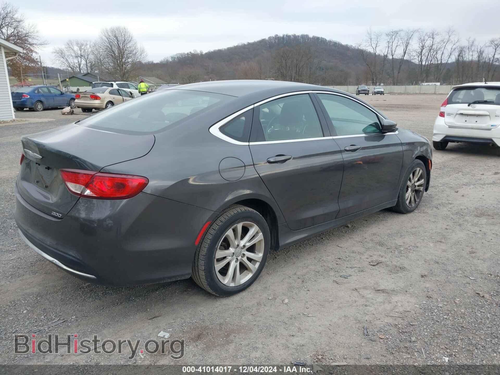 2015 CHRYSLER 200 - VIN: 1C3CCCAB7FN753207 - Фото 4