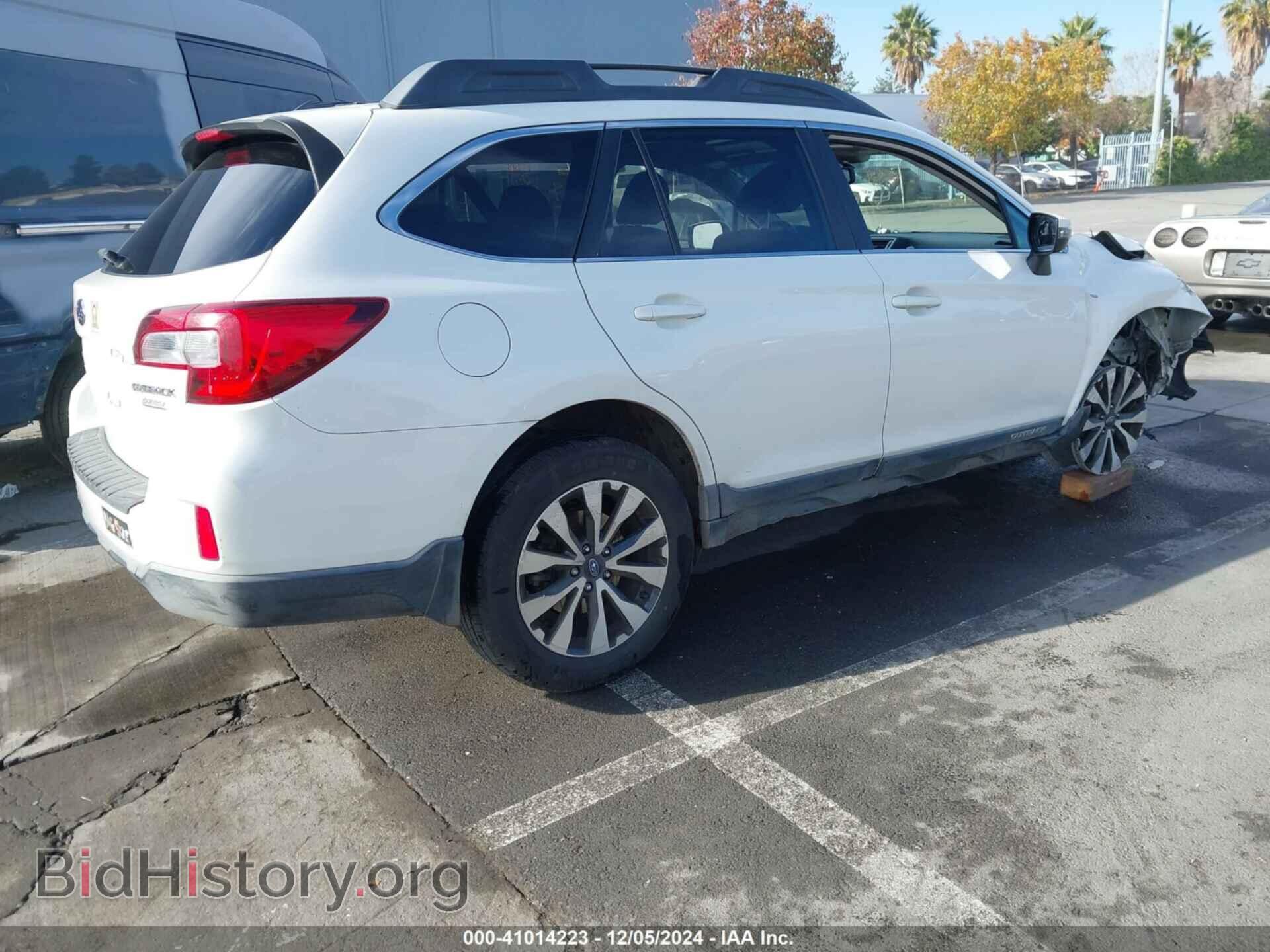 2015 SUBARU OUTBACK - VIN: 4S4BSANC0F3277343 - Фото 4